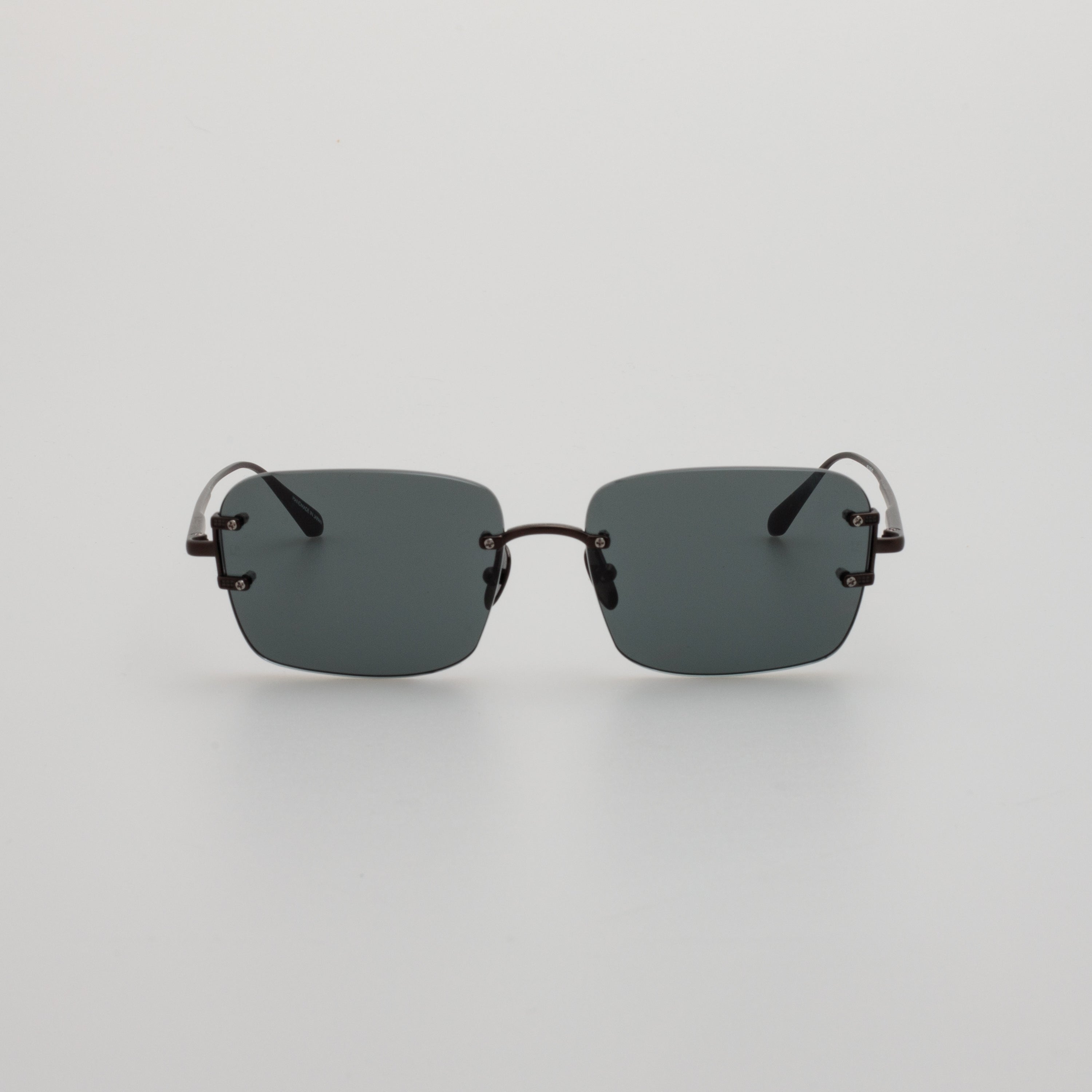 Sasha Square Sunglasses in Matt Nickel