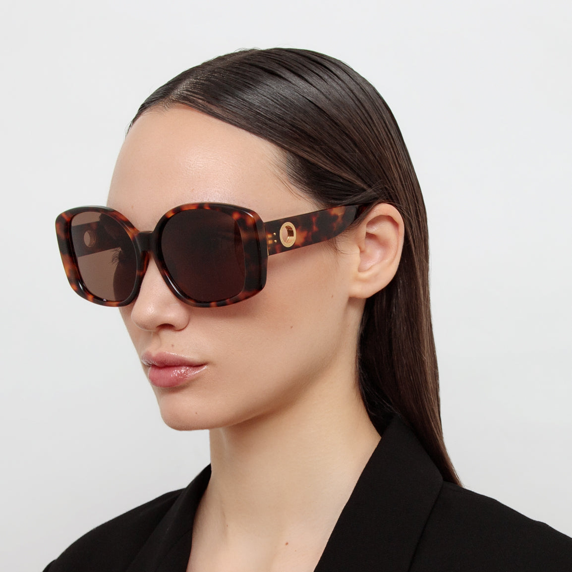 Venus Oversize Sunglasses in Tortoiseshell