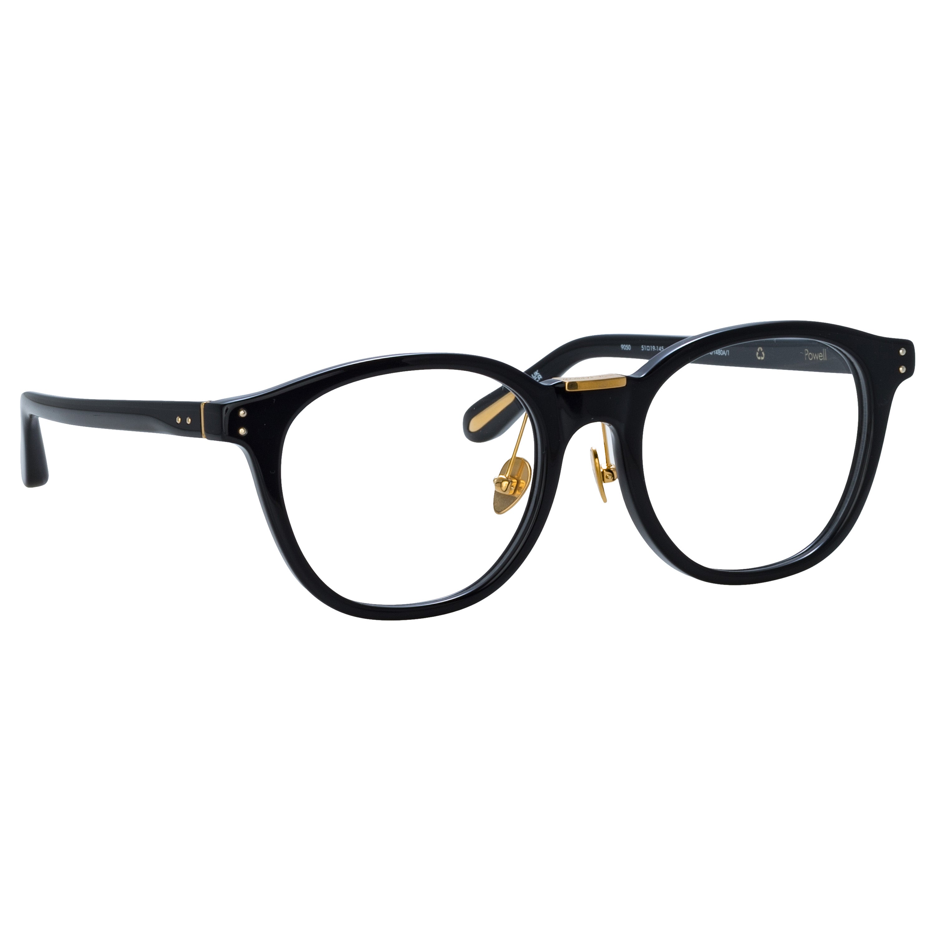 Powell Optical in Black (Asian Fit)