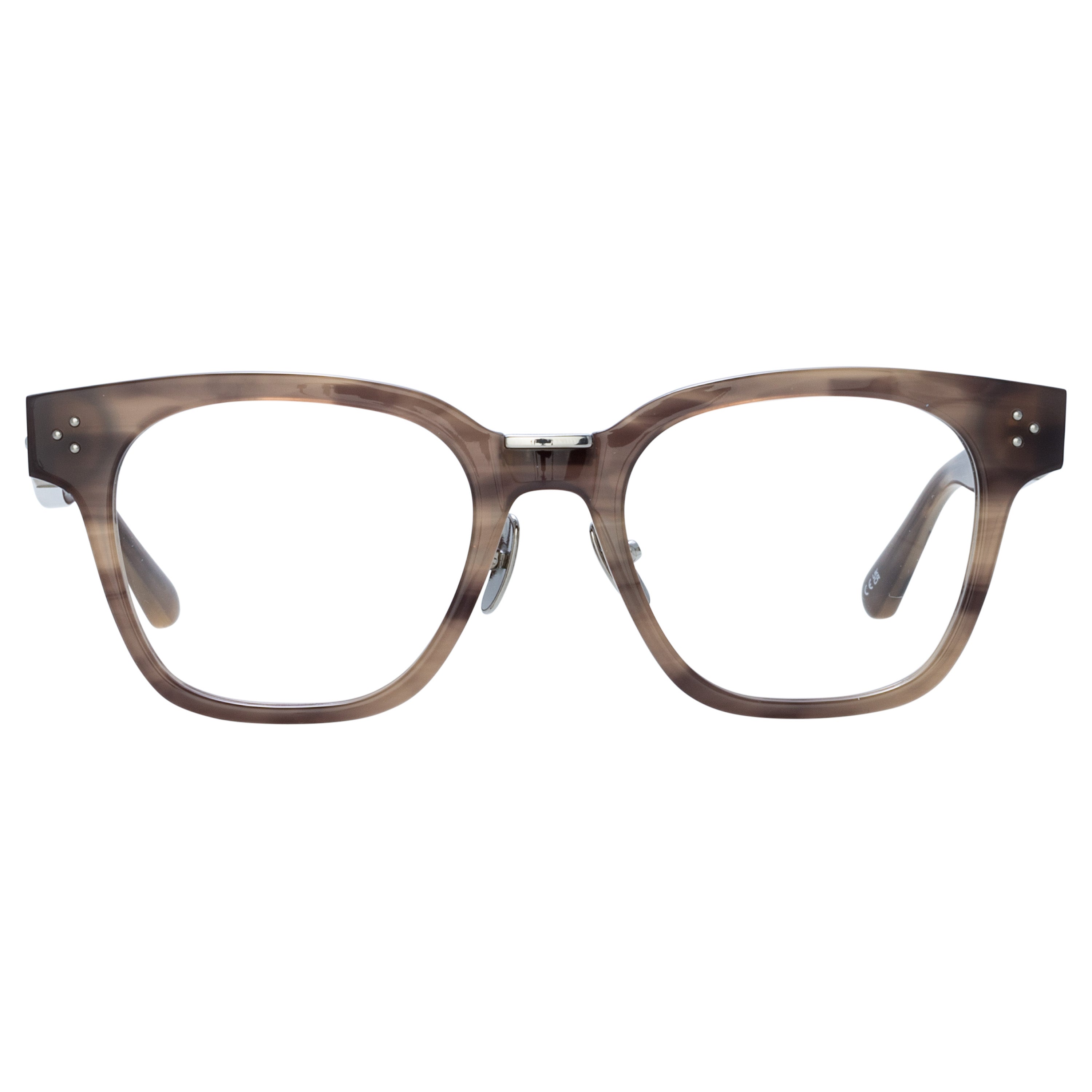 Sanchez Optical Frame in Grey Horn (Asian Fit)