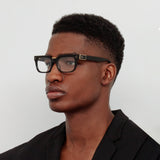 Men's Yoan Optical Frame in Black