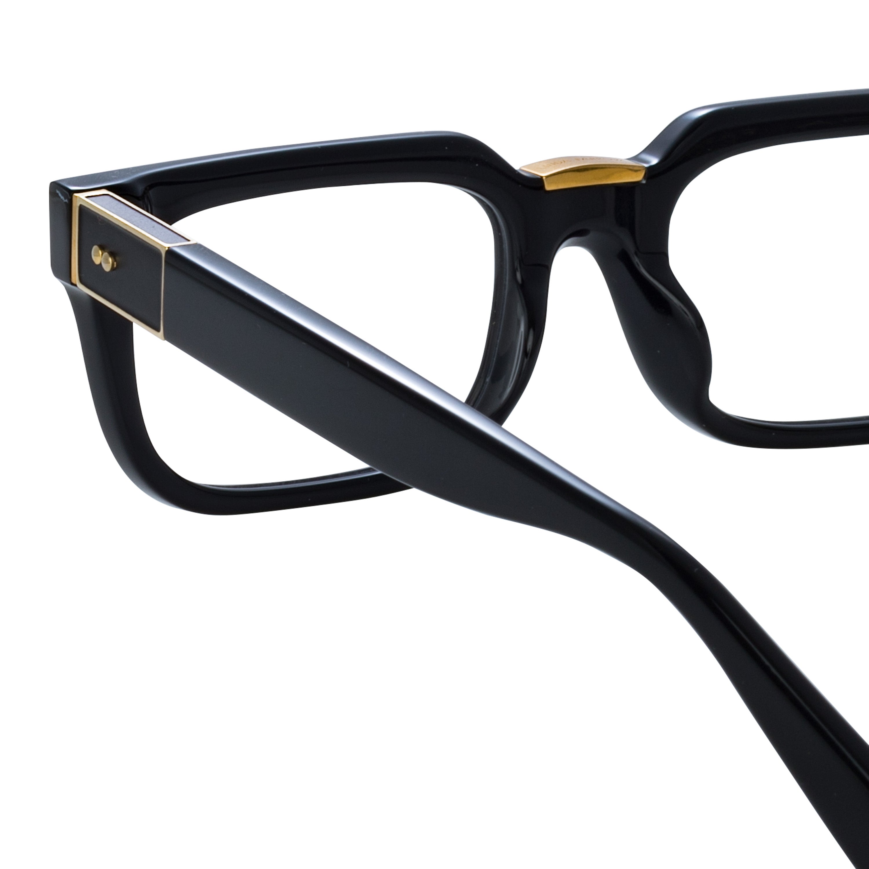 Men's Yoan Optical Frame in Black