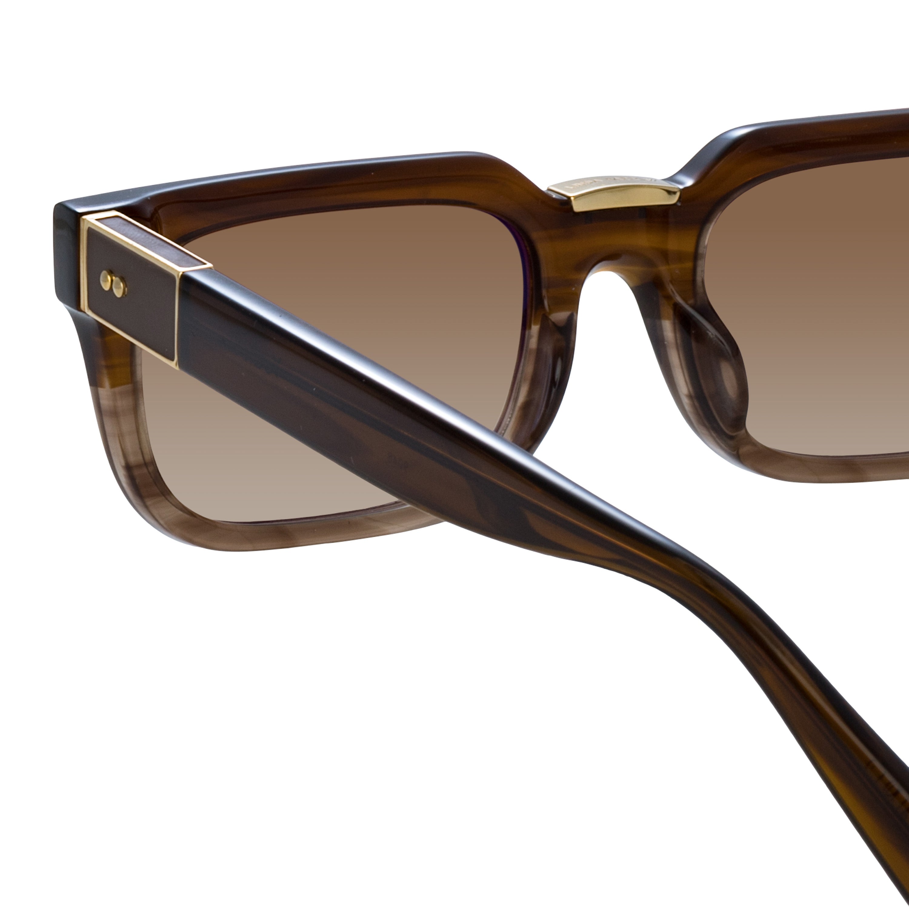 Yoan Sunglasses in Caramel Horn