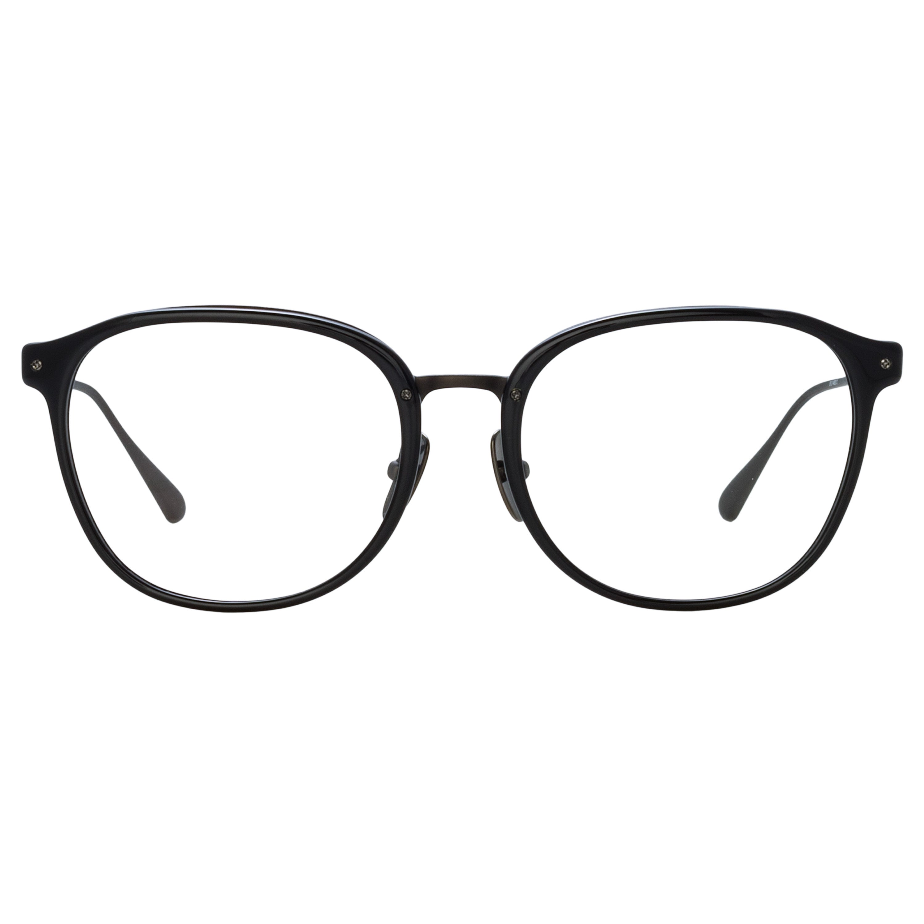 Men's Park Optical in Black and Matt Nickel