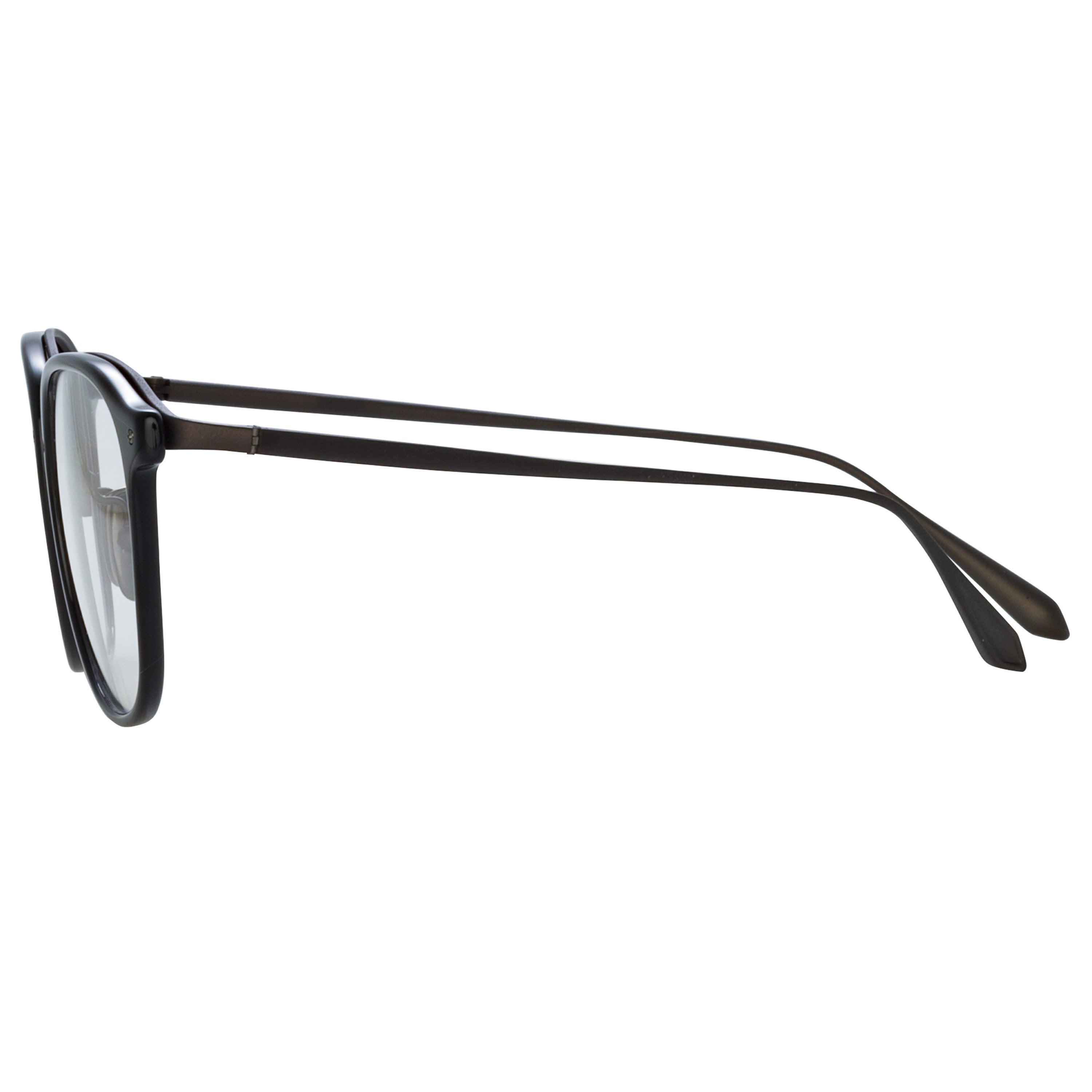 Men's Park Optical in Black and Matt Nickel