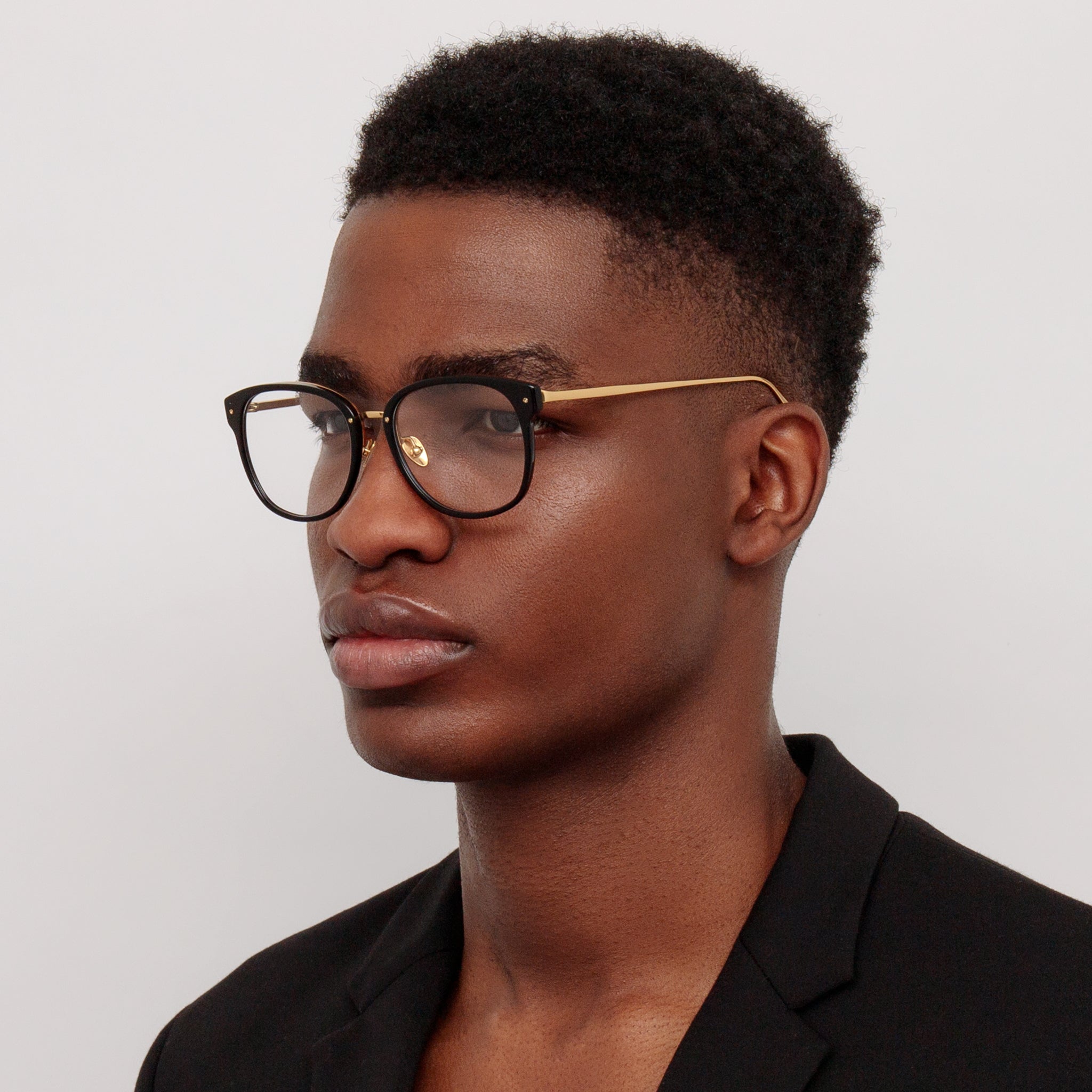 Men's Cyrus D-Frame Optical in Black