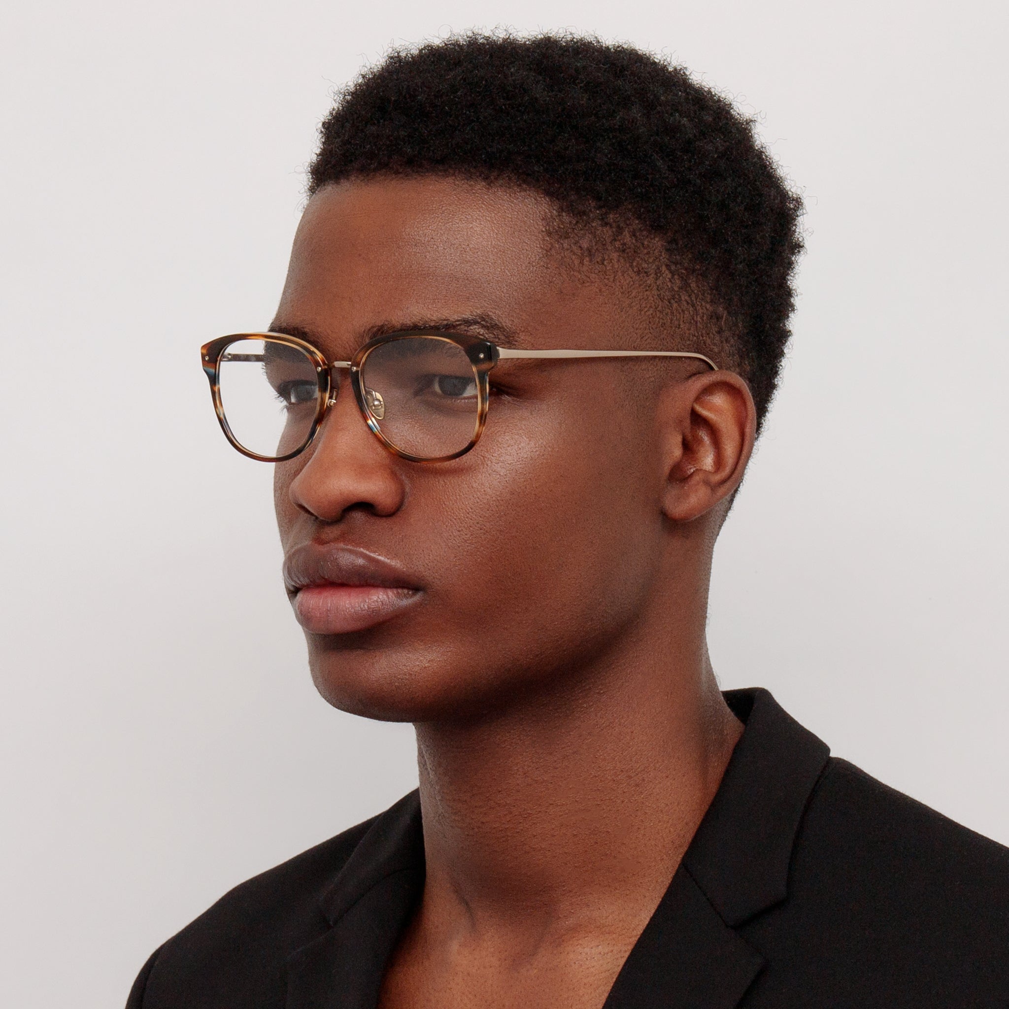 Men's Cyrus D-Frame Optical in Earth Horn