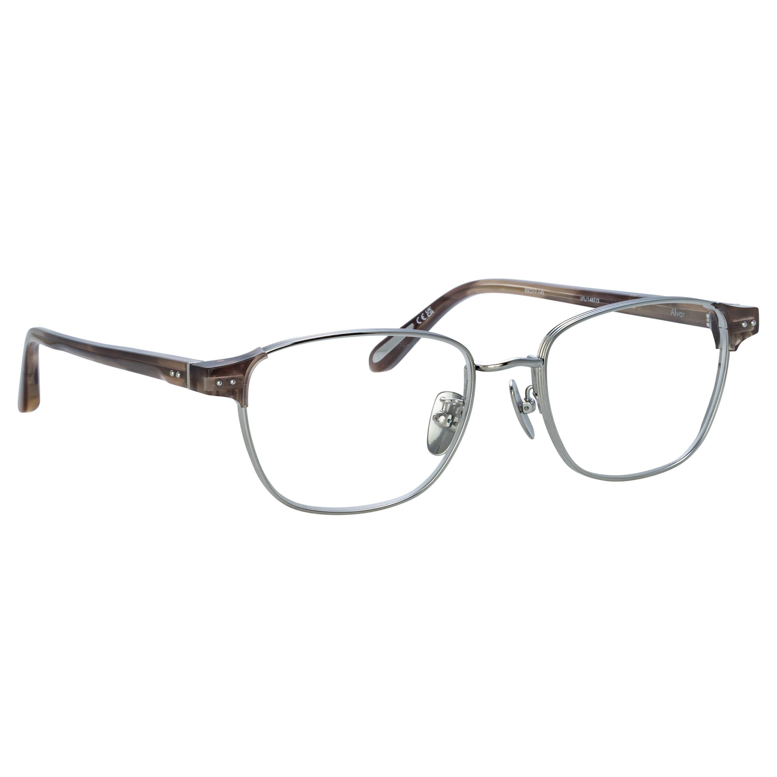 Alvar Optical in Grey Horn