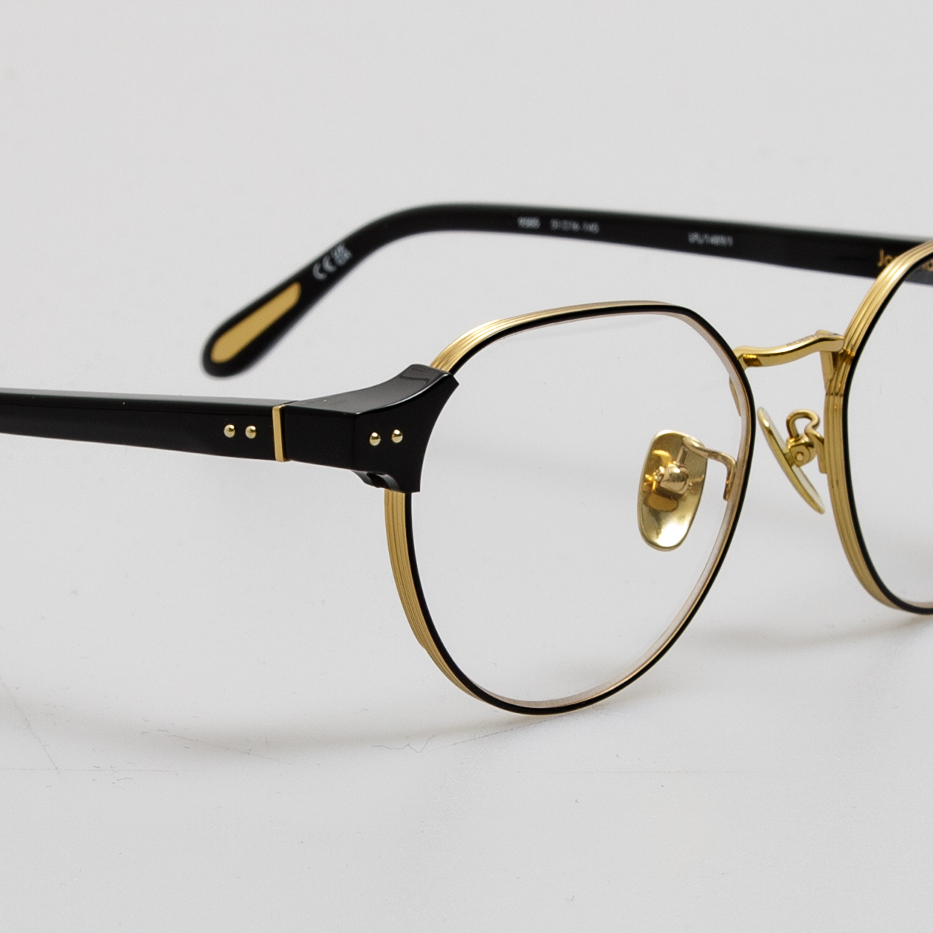 Jonathan Angular Optical Frame in Black