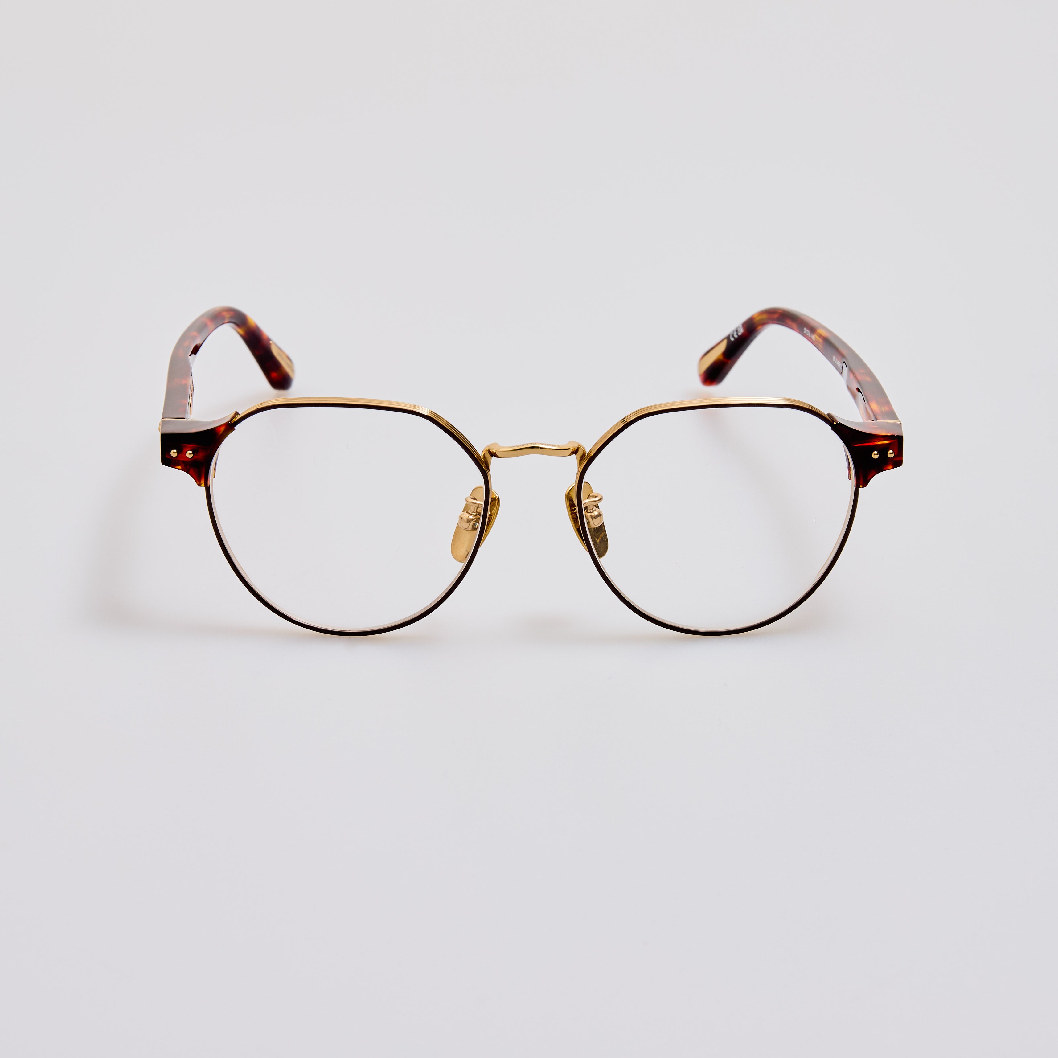 Men's Jonathan Angular Optical Frame in Dark Tortoiseshell