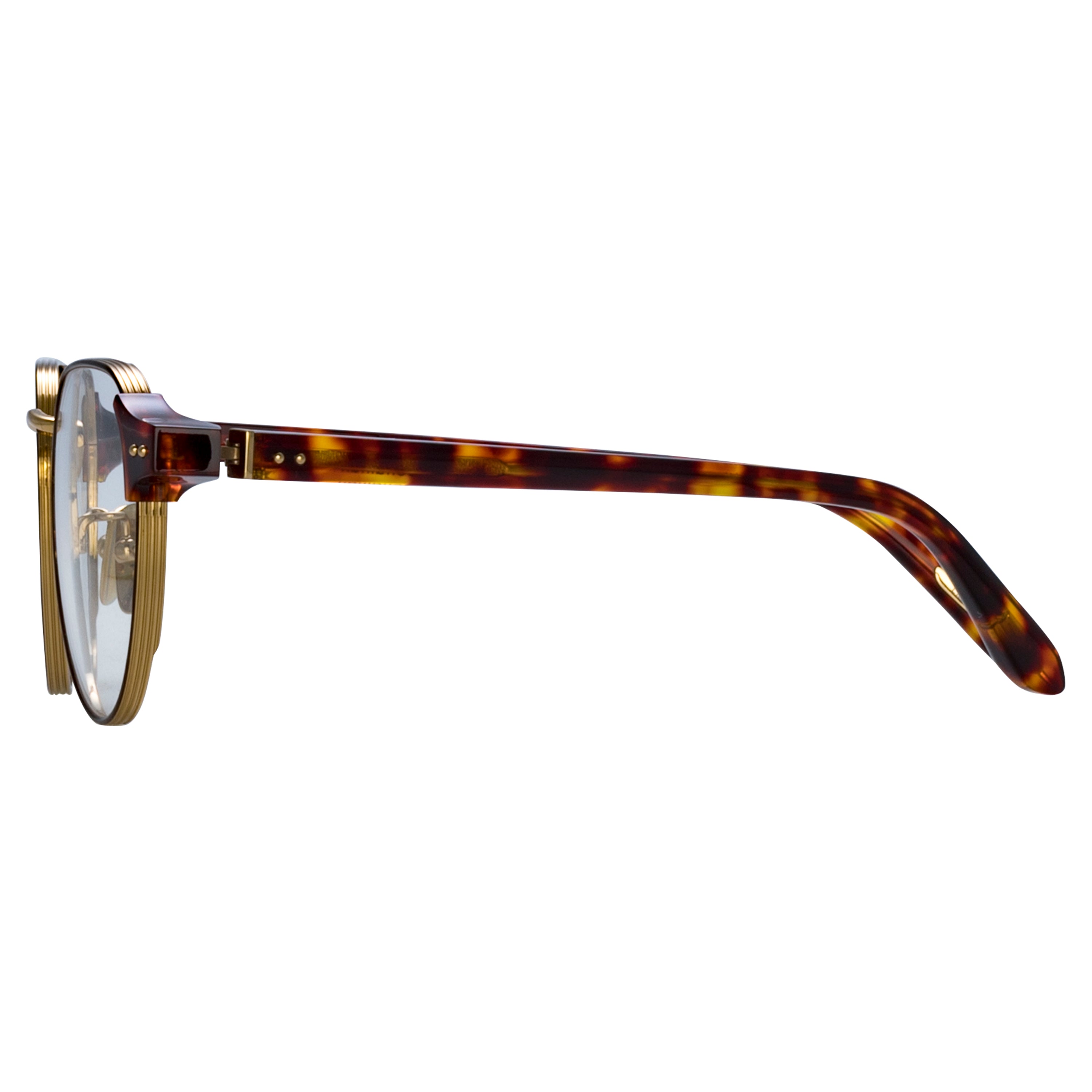 Jonathan Angular Optical Frame in Dark Tortoiseshell