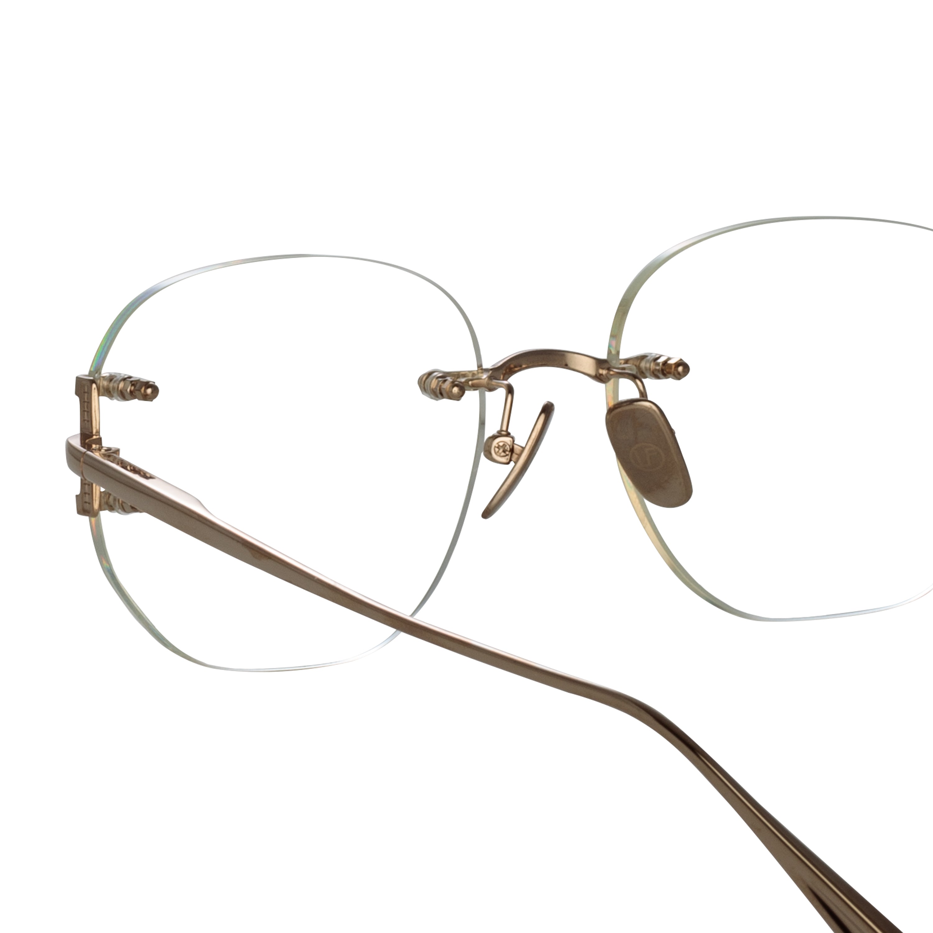 Men's Sandor Optical Frame in Light Gold