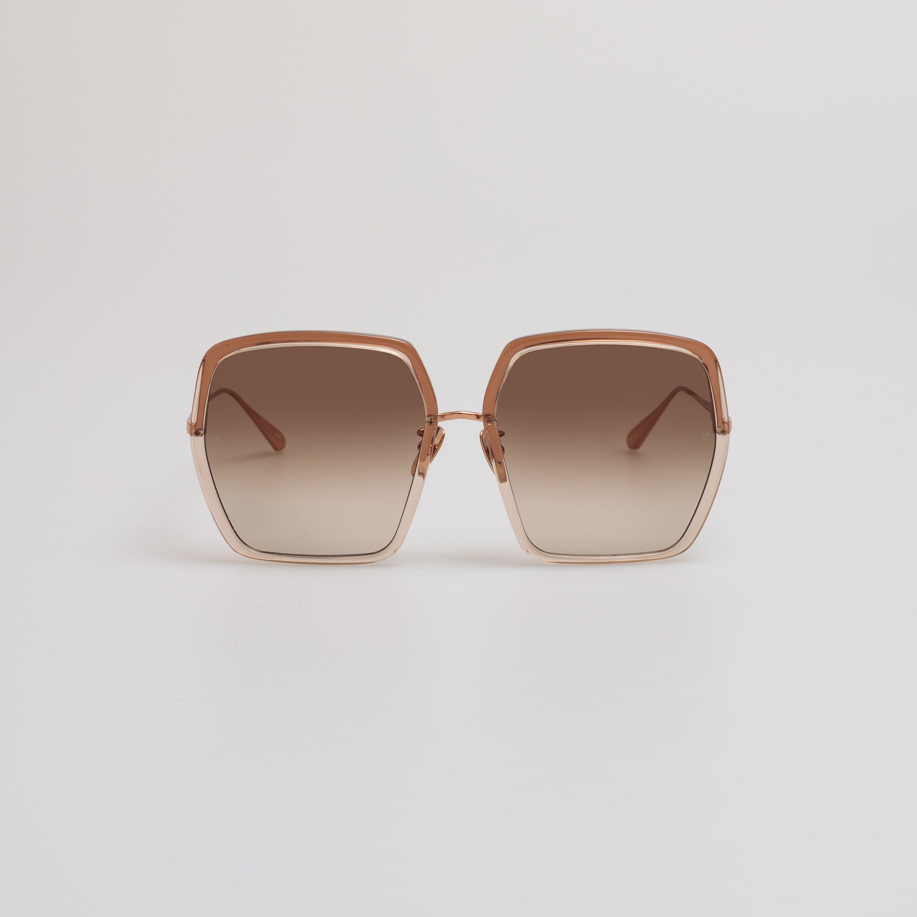 Syan Oversize Sunglasses in Ash