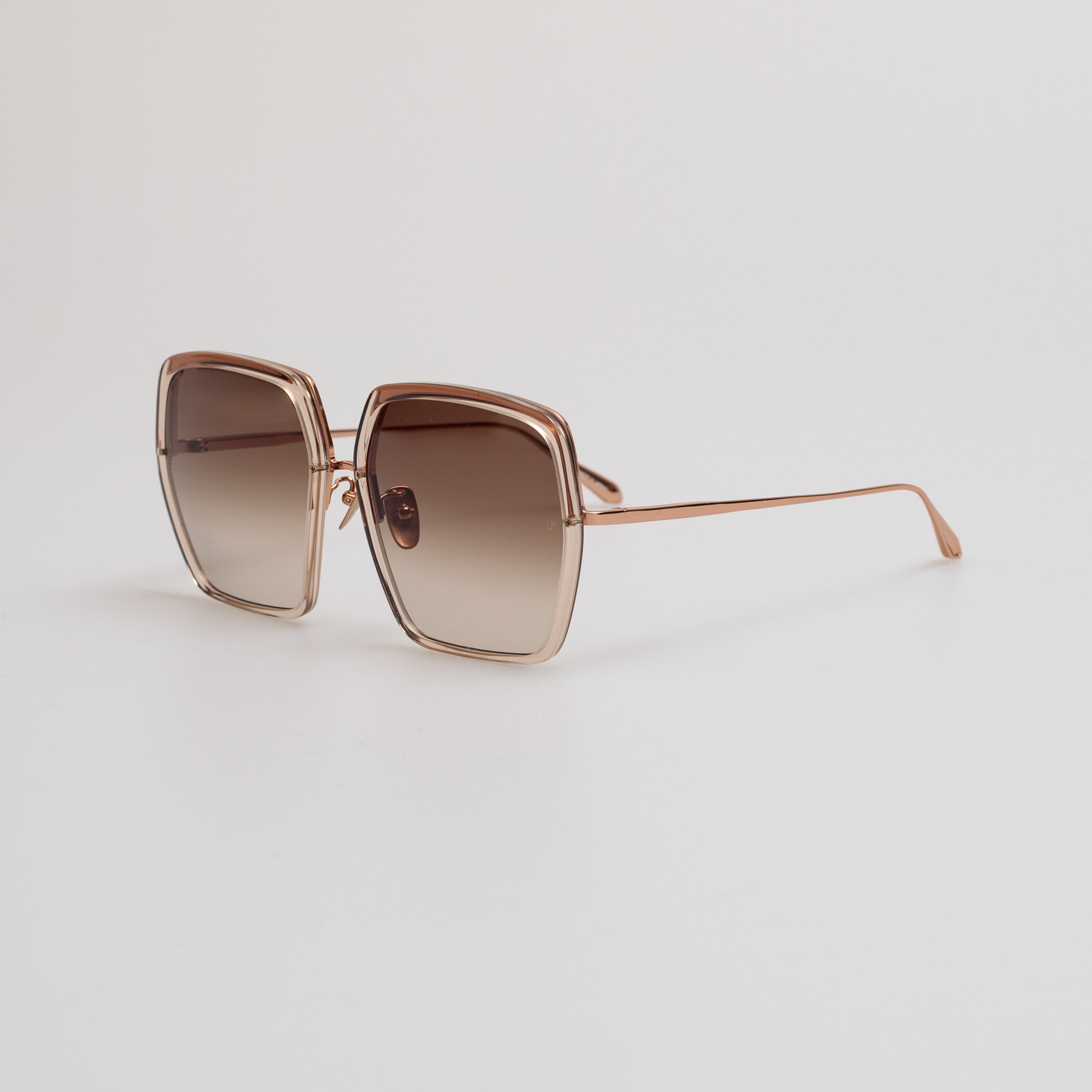 Syan Oversize Sunglasses in Ash