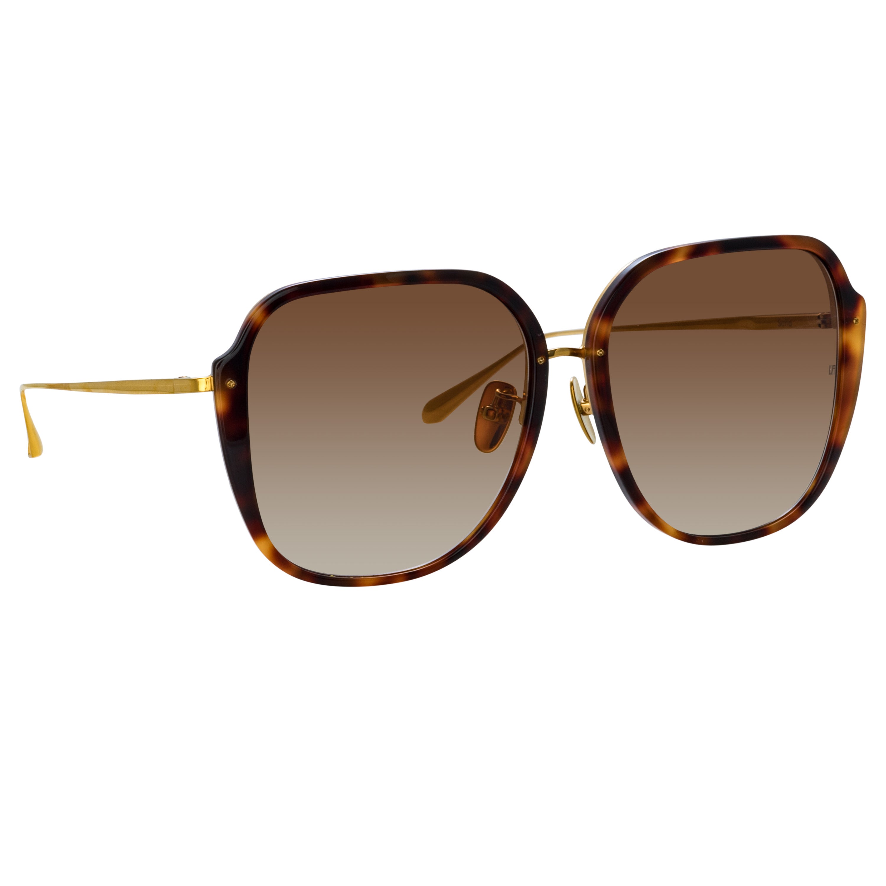 Sofia Oversize Sunglasses in Tortoiseshell