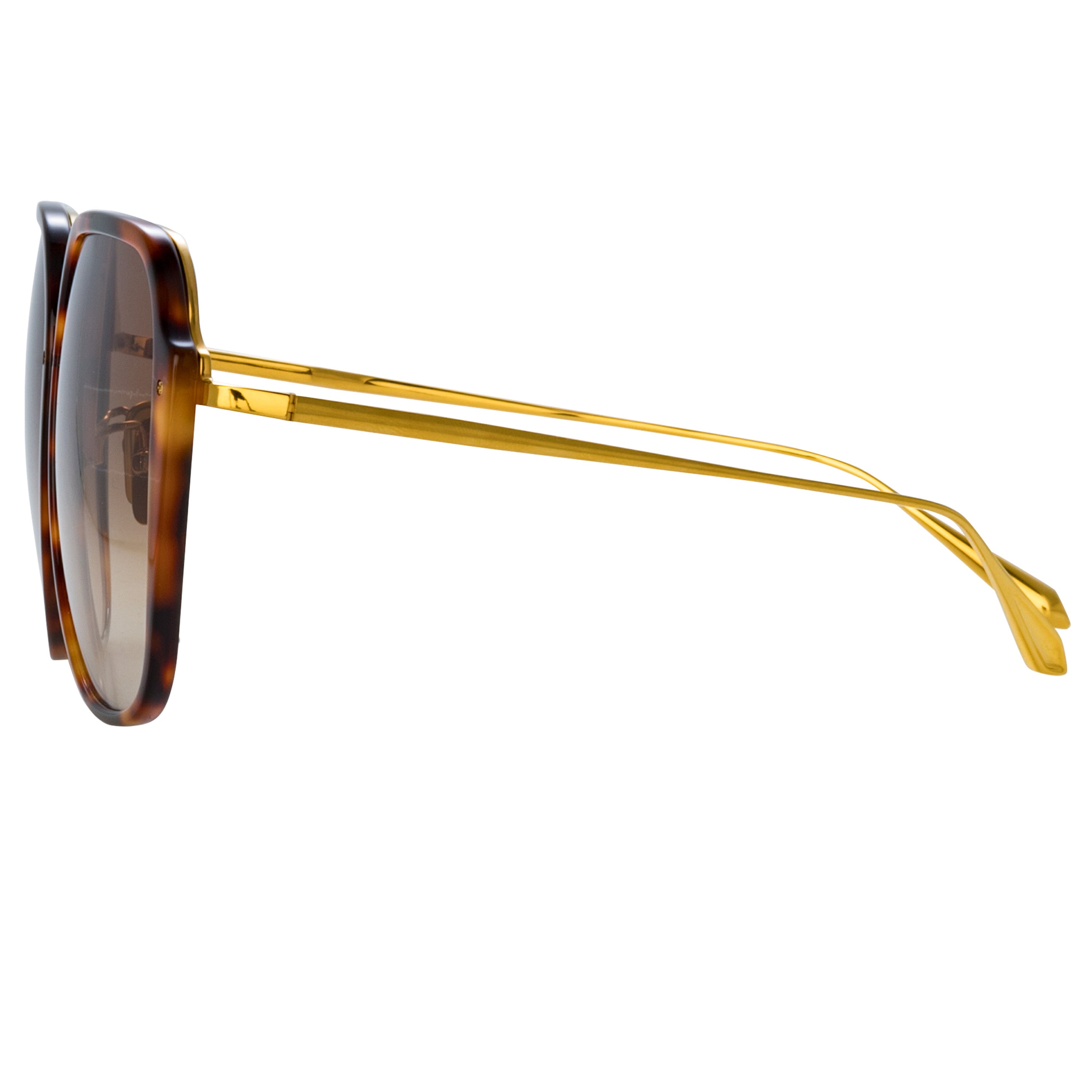 Sofia Oversize Sunglasses in Tortoiseshell