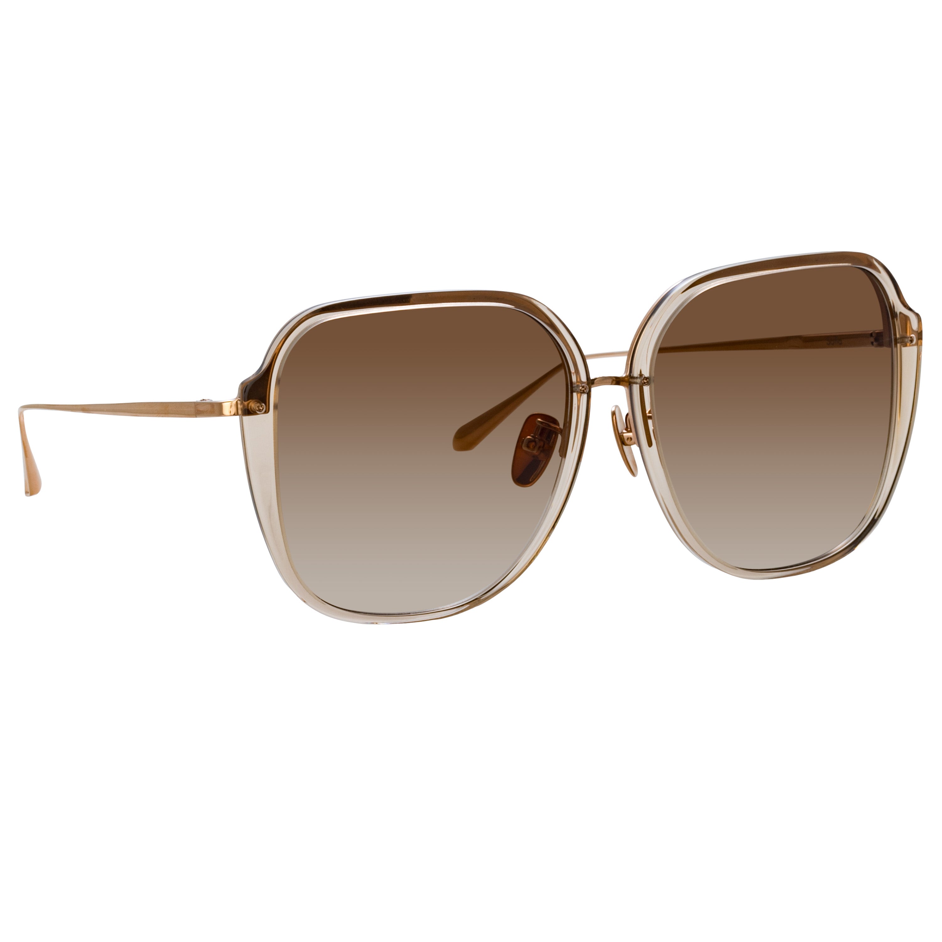 Sofia Oversize Sunglasses in Ash