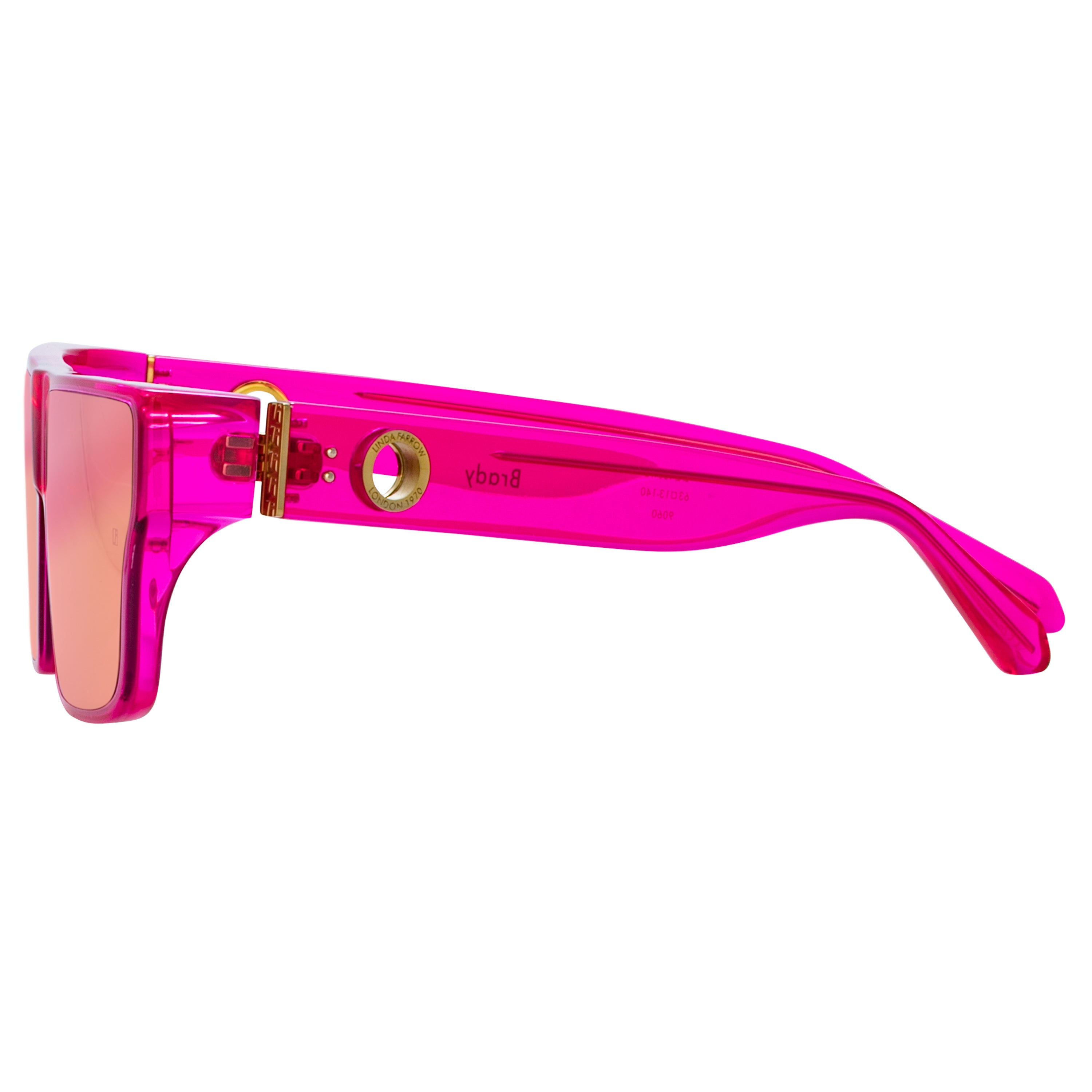 Brady Sunglasses in Neon Pink