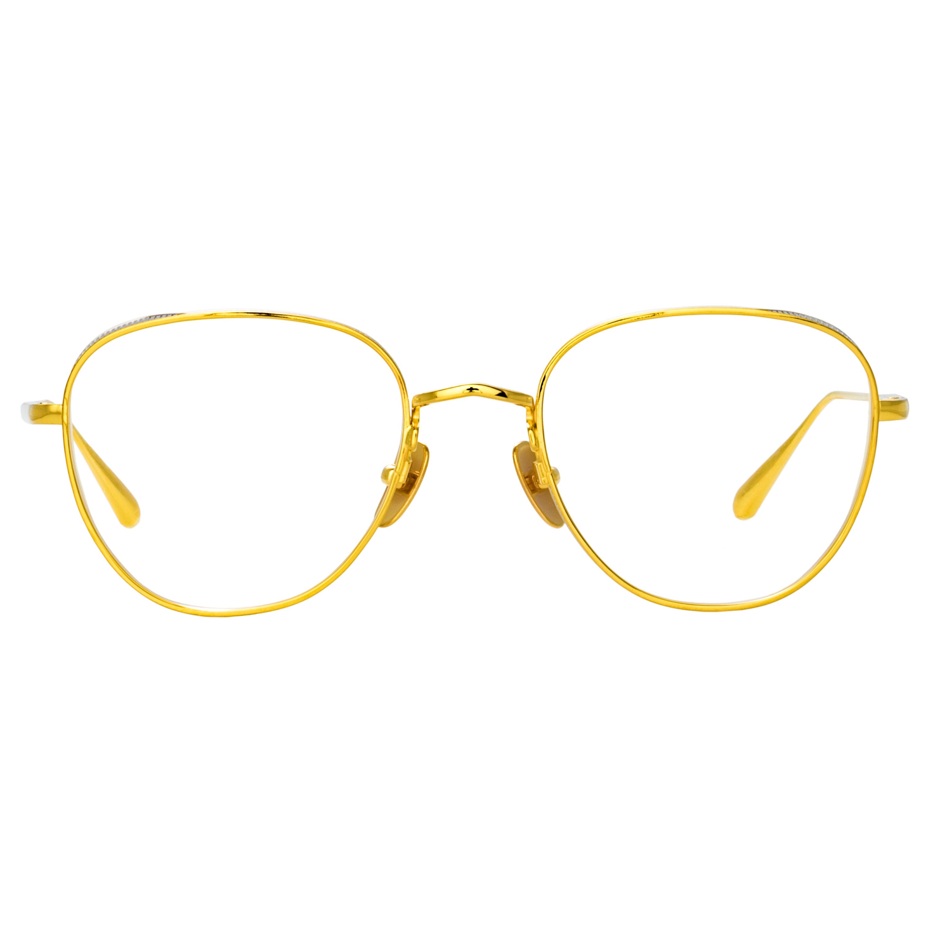 Men's Hardy Optical Frame in Yellow Gold