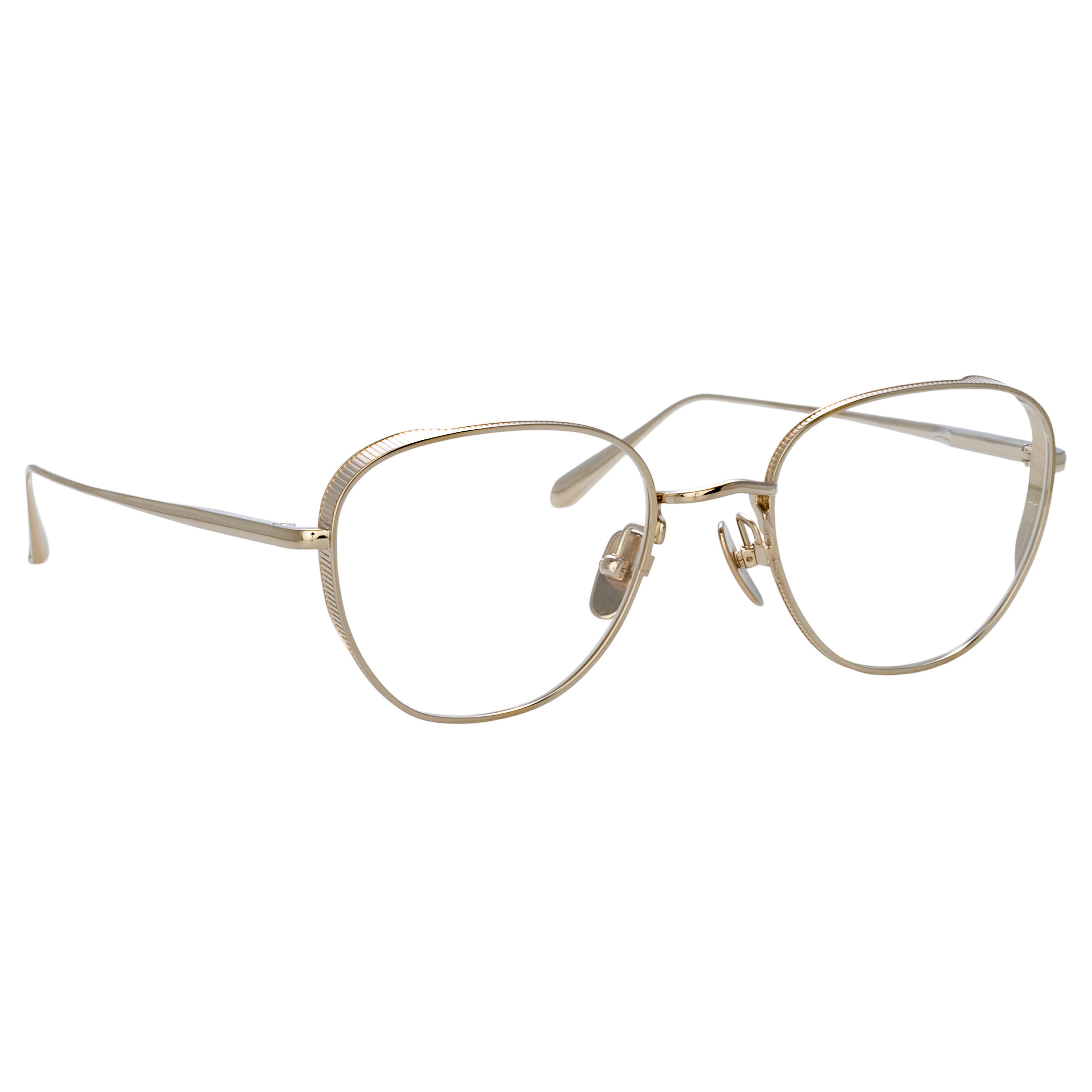 Hardy Optical Frame in Light Gold