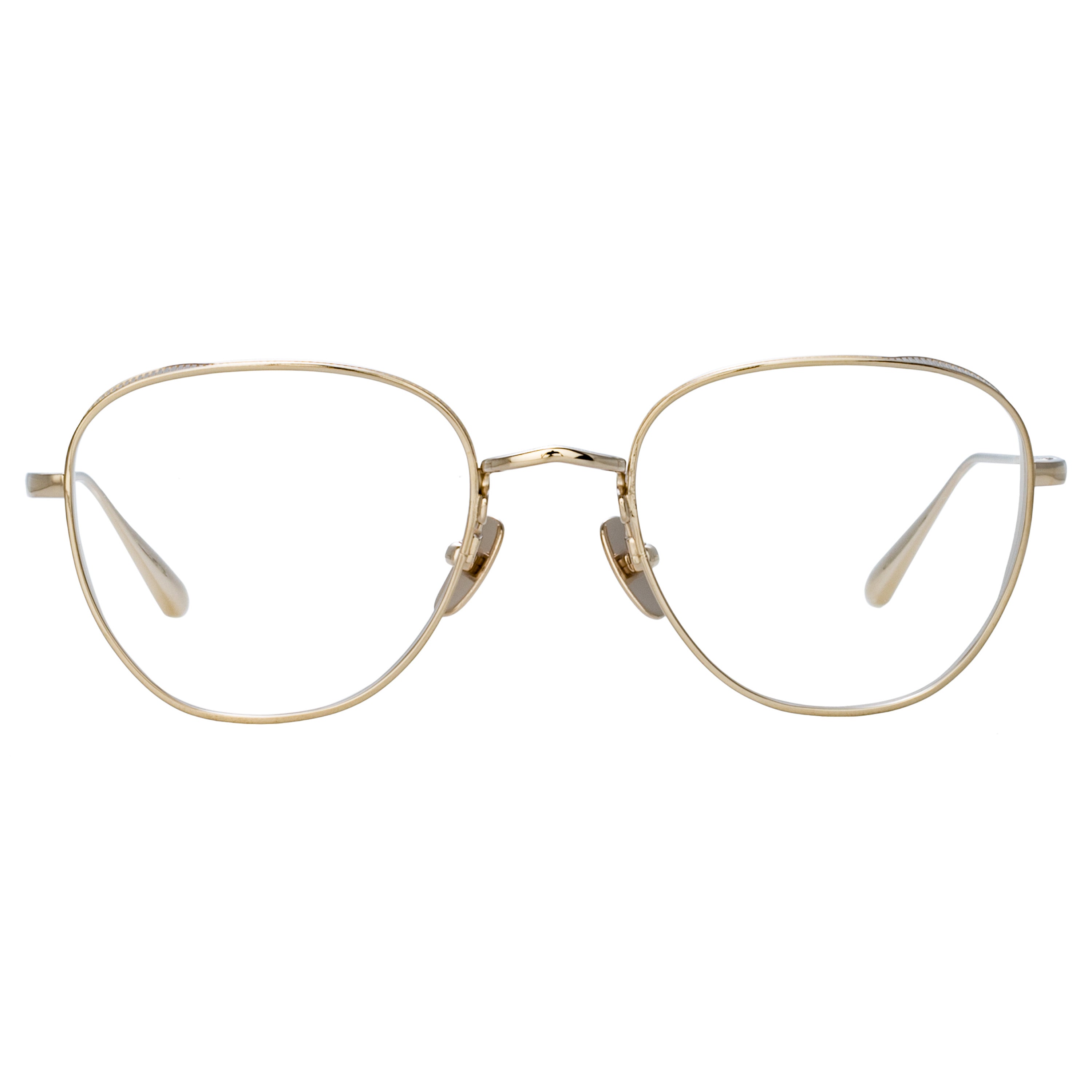 Hardy Optical Frame in Light Gold