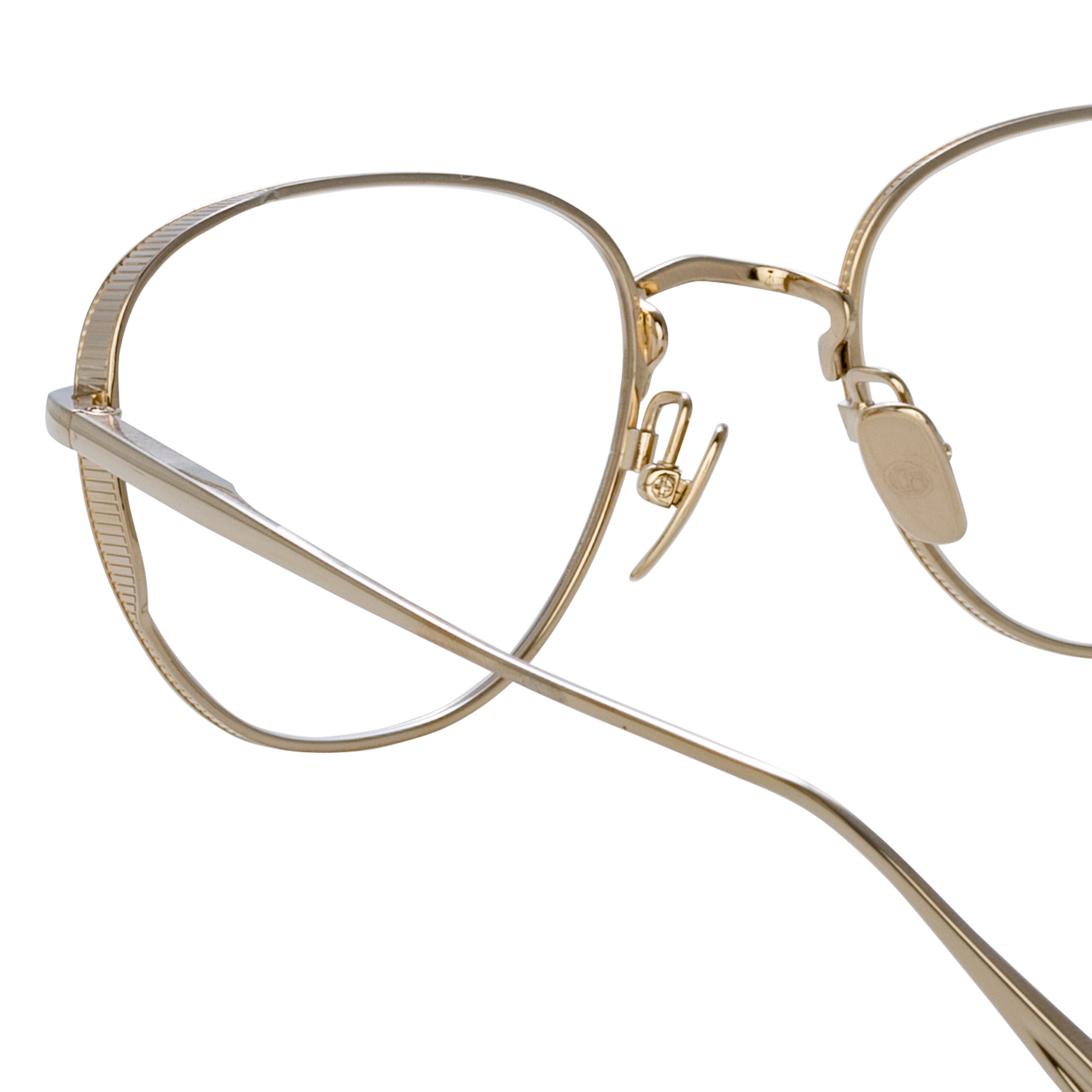 Hardy Optical Frame in Light Gold