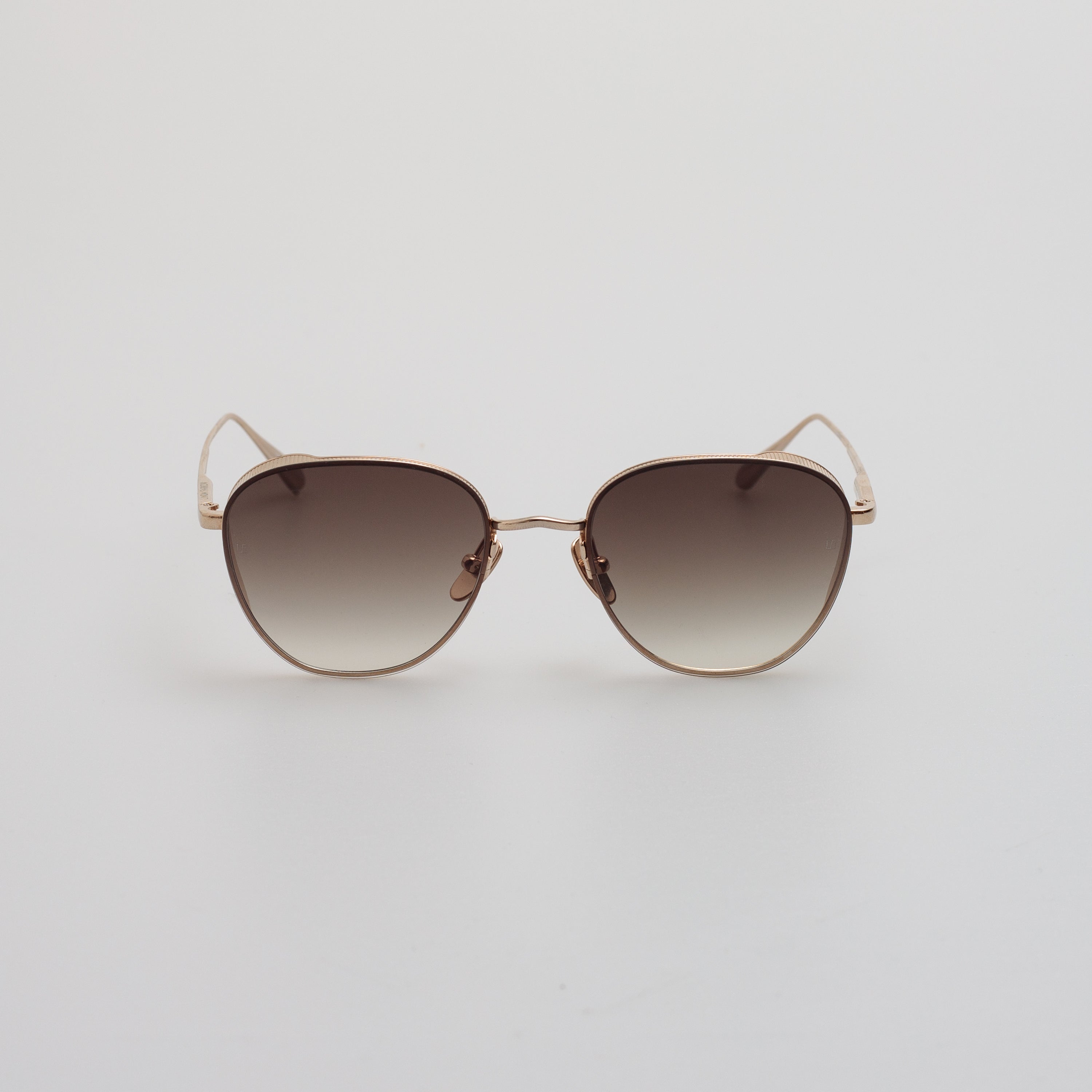 Hardy Sunglasses in Light Gold