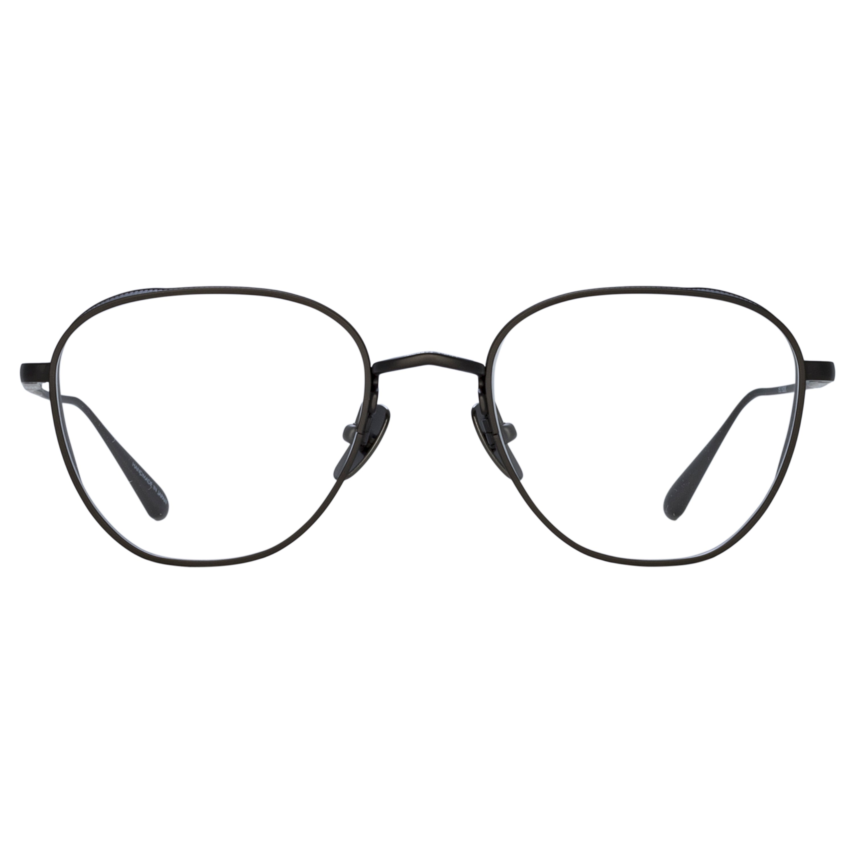 Hardy Oval Optical Frame in Matt Nickel