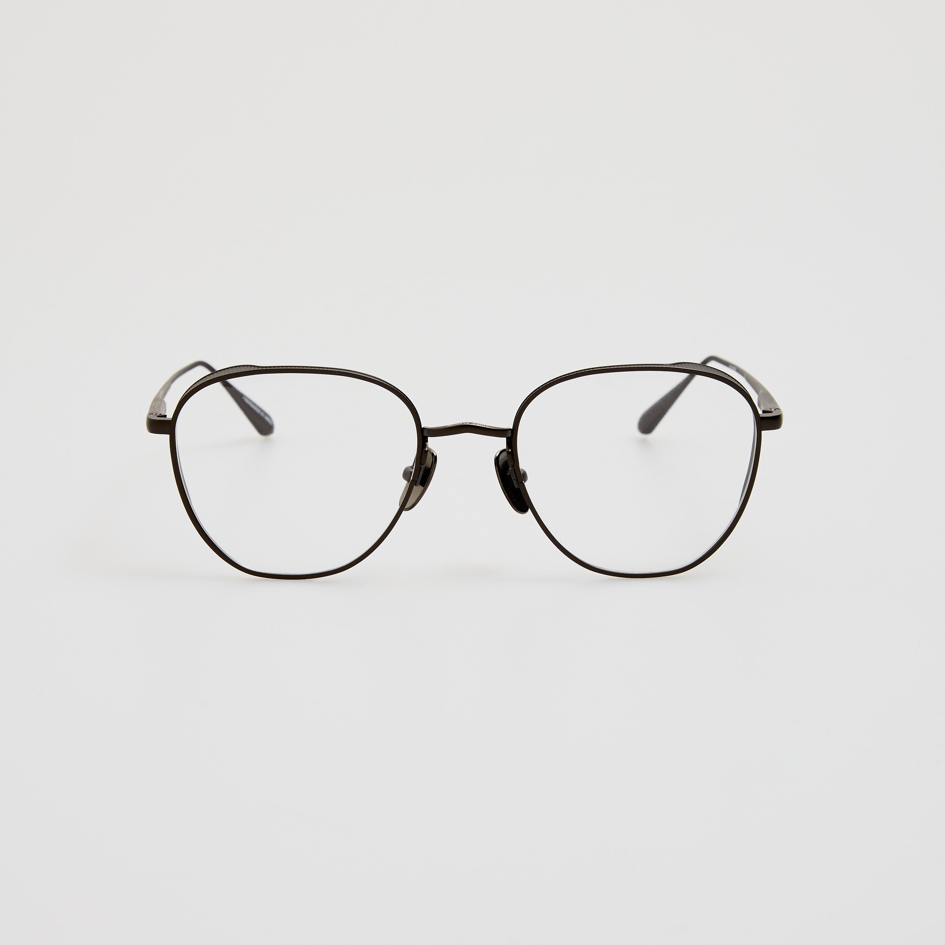 Hardy Oval Optical Frame in Matt Nickel