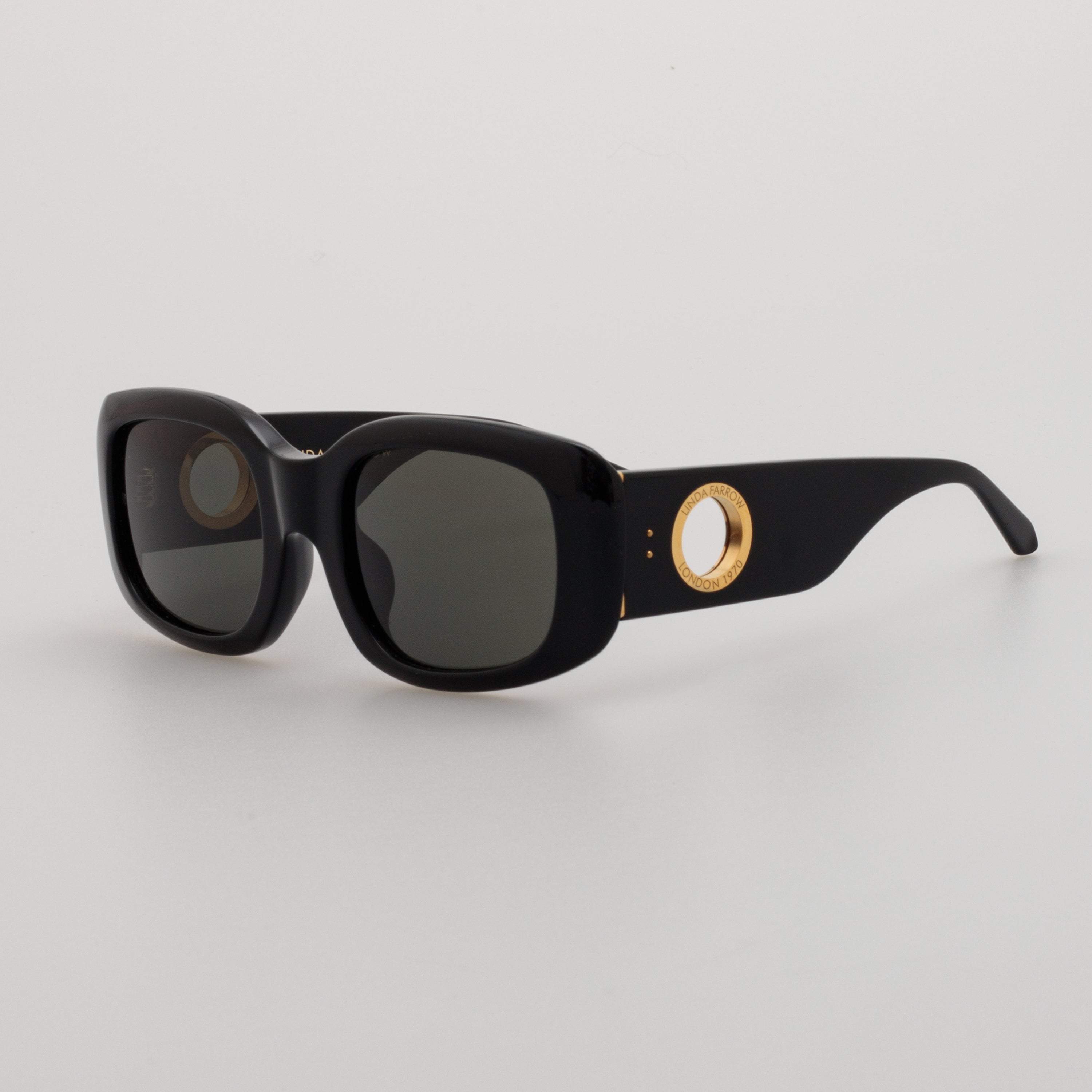 Celeste Oversize Sunglasses in Black