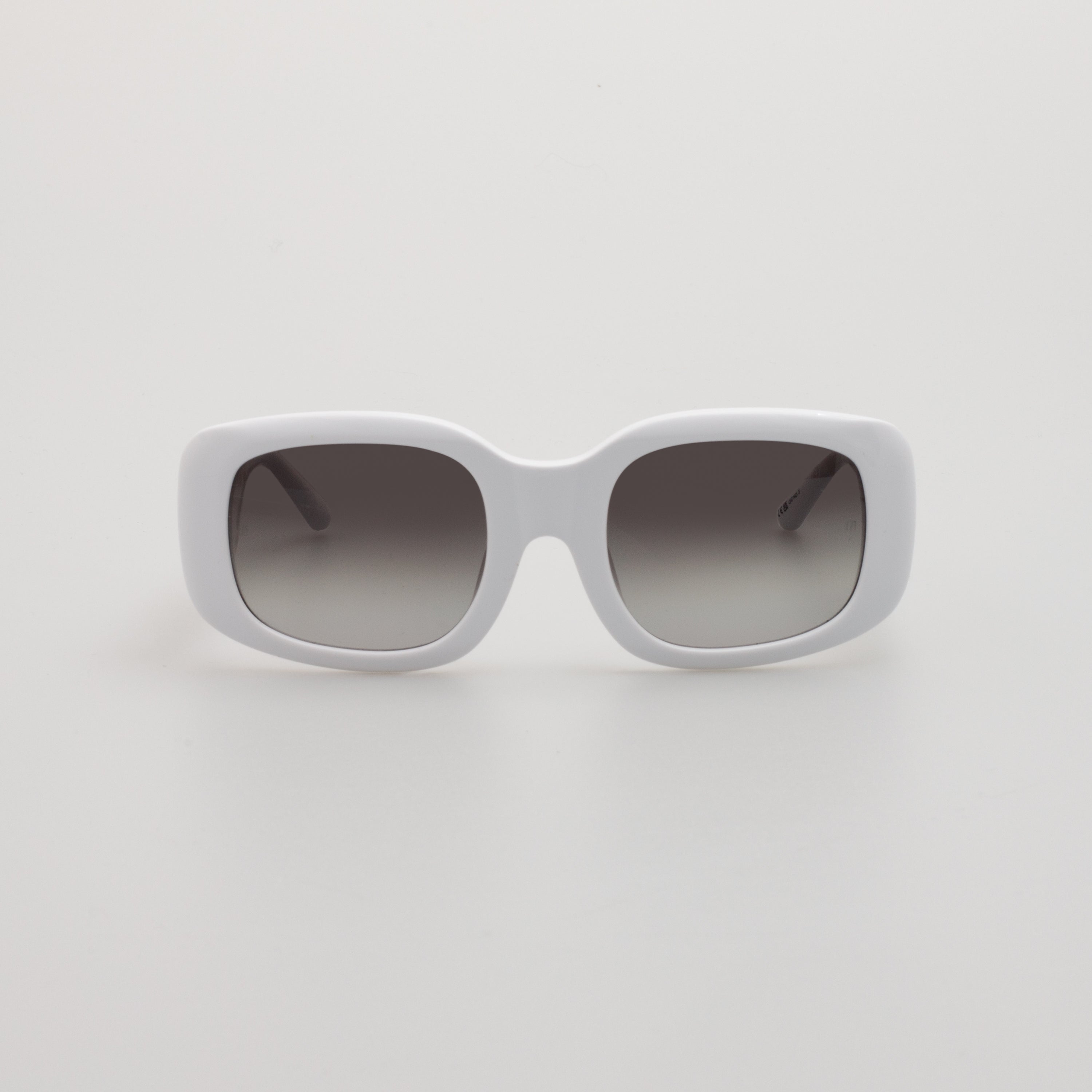 Celeste Oversize Sunglasses in White