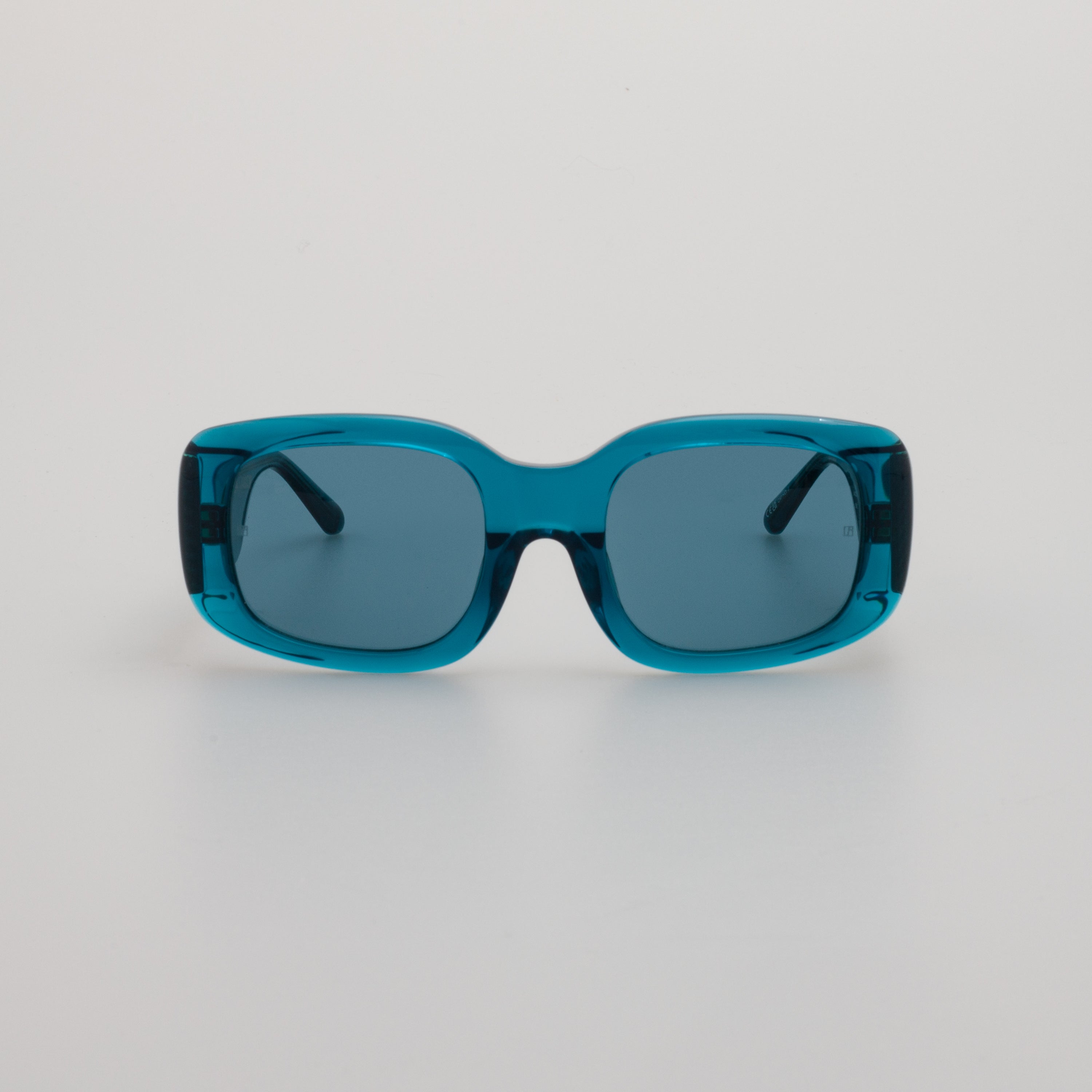 Celeste Oversize Sunglasses in Aqua