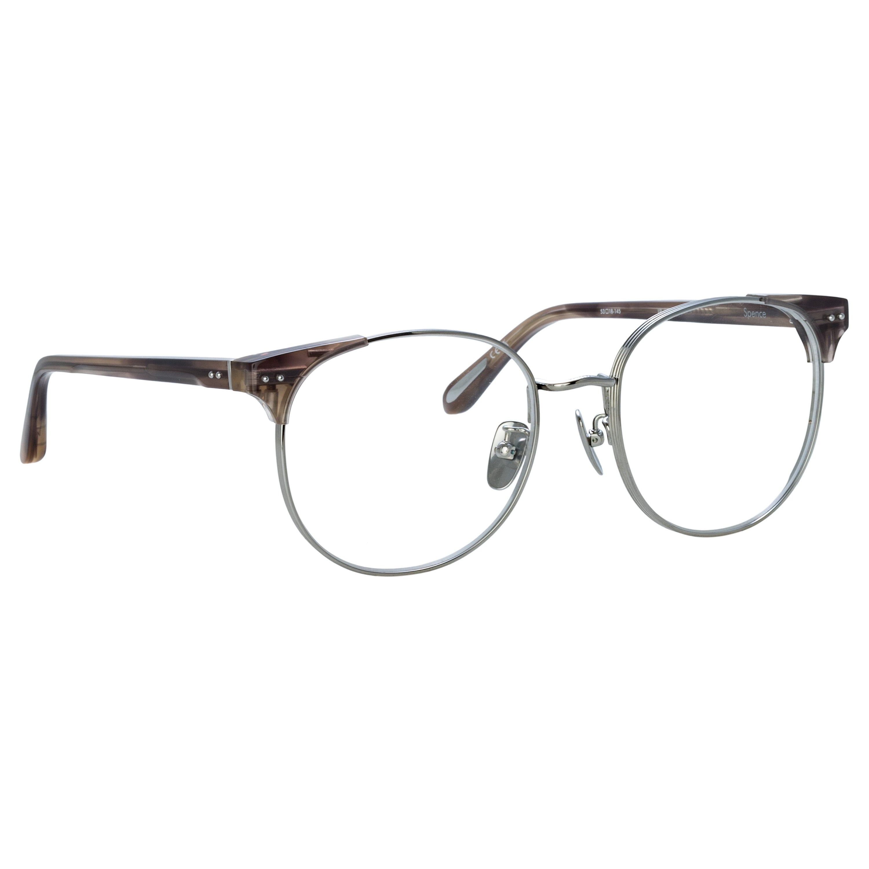 Spence Optical Frame in Grey Horn