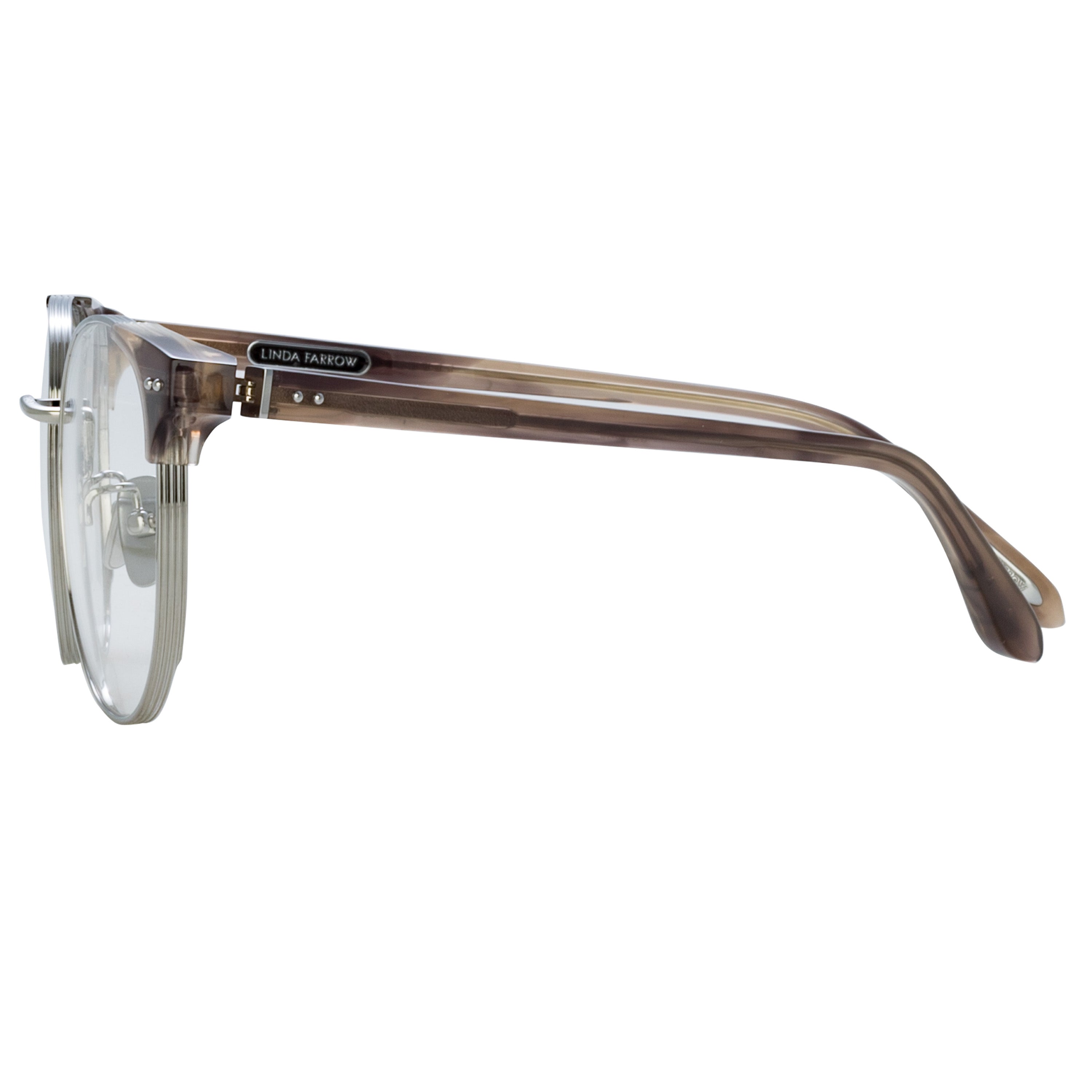 Spence Optical Frame in Grey Horn