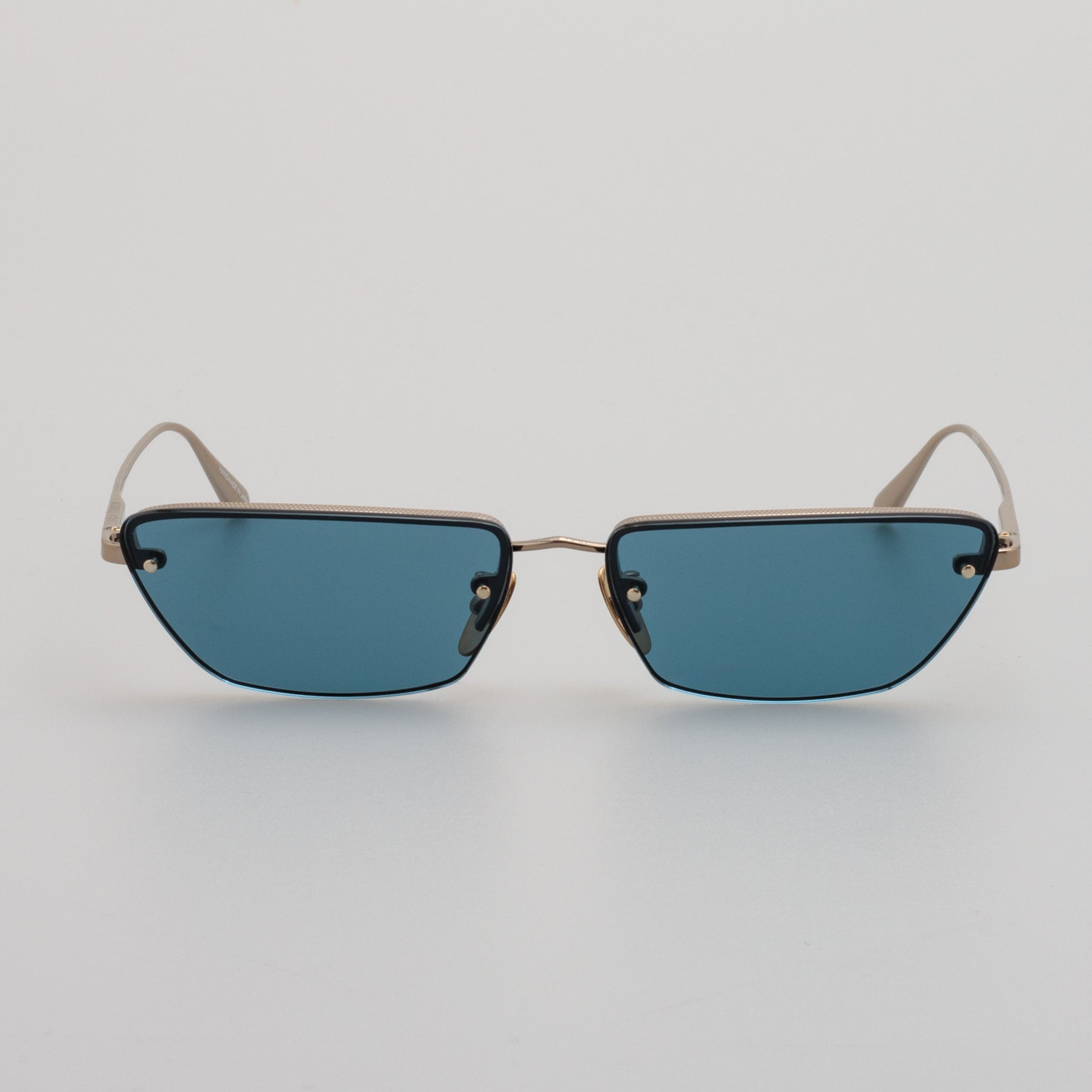 Cleo Cat Eye Sunglasses in Aqua