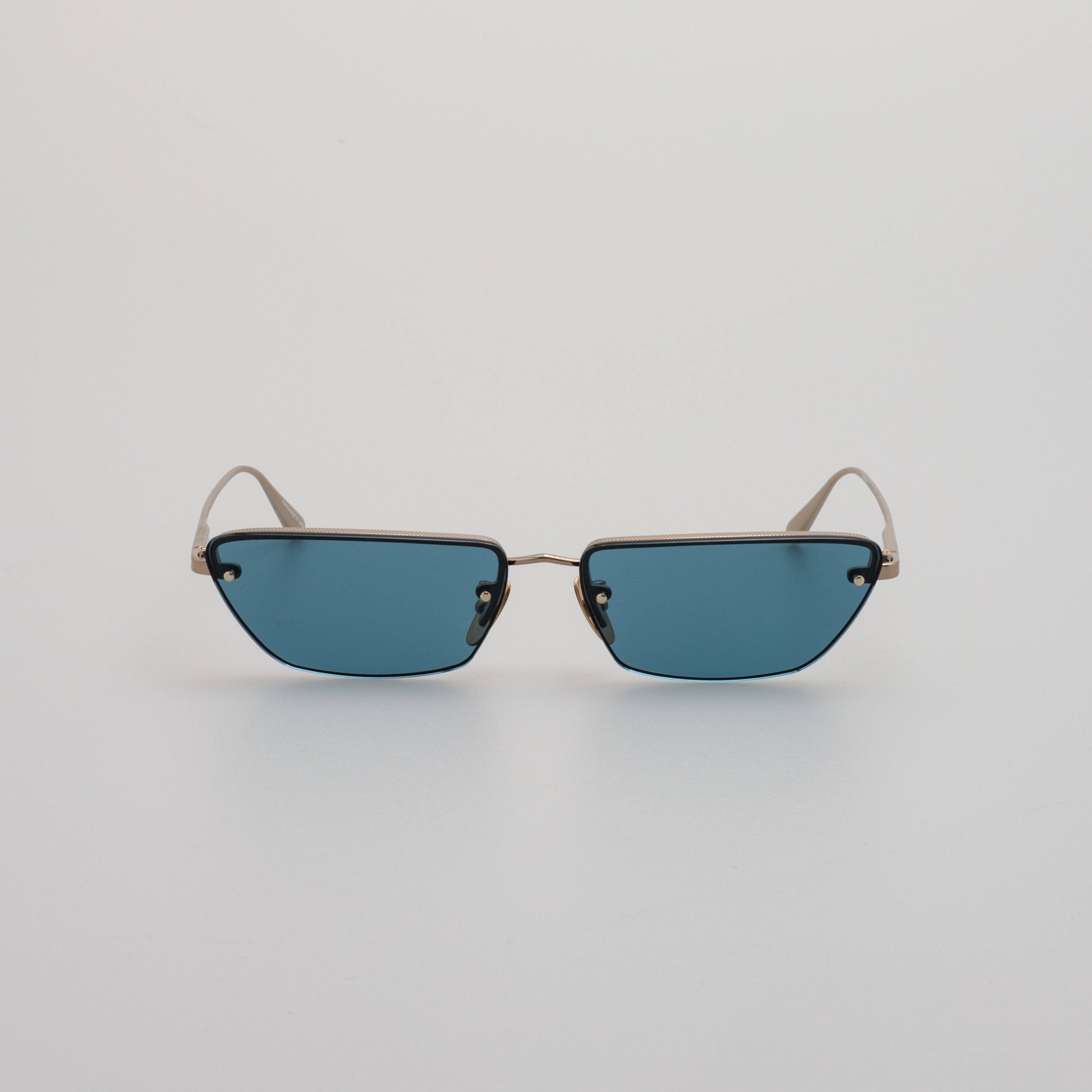 Cleo Cat Eye Sunglasses in Aqua