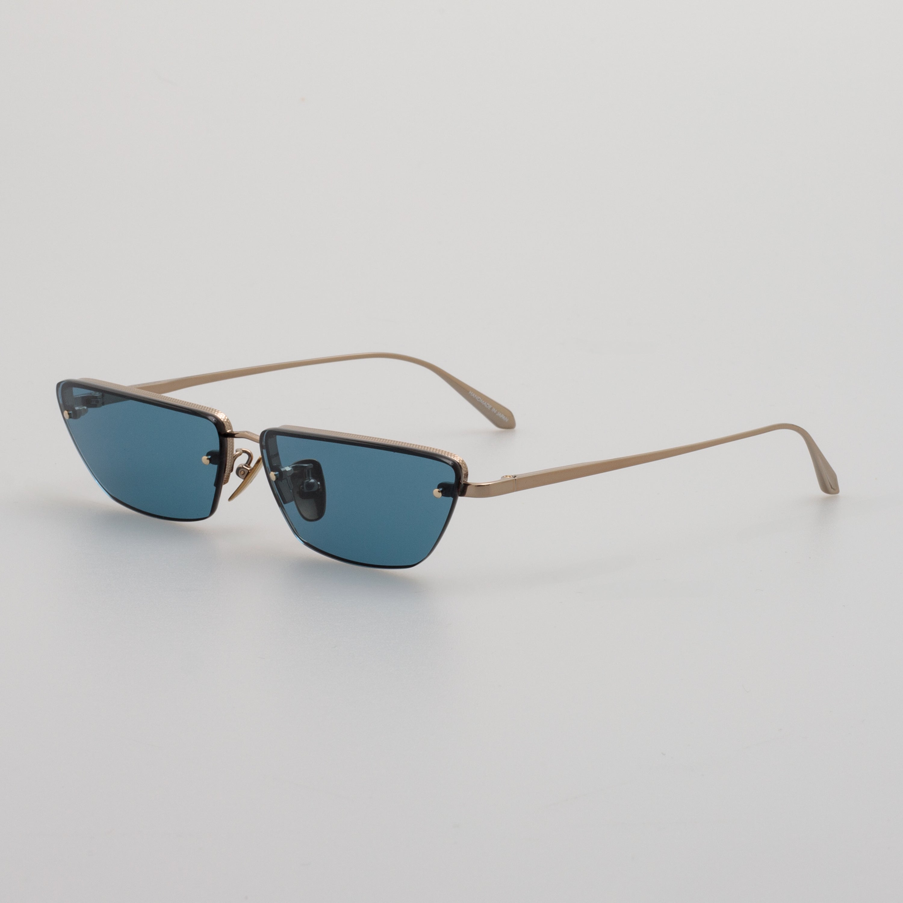 Cleo Cat Eye Sunglasses in Aqua