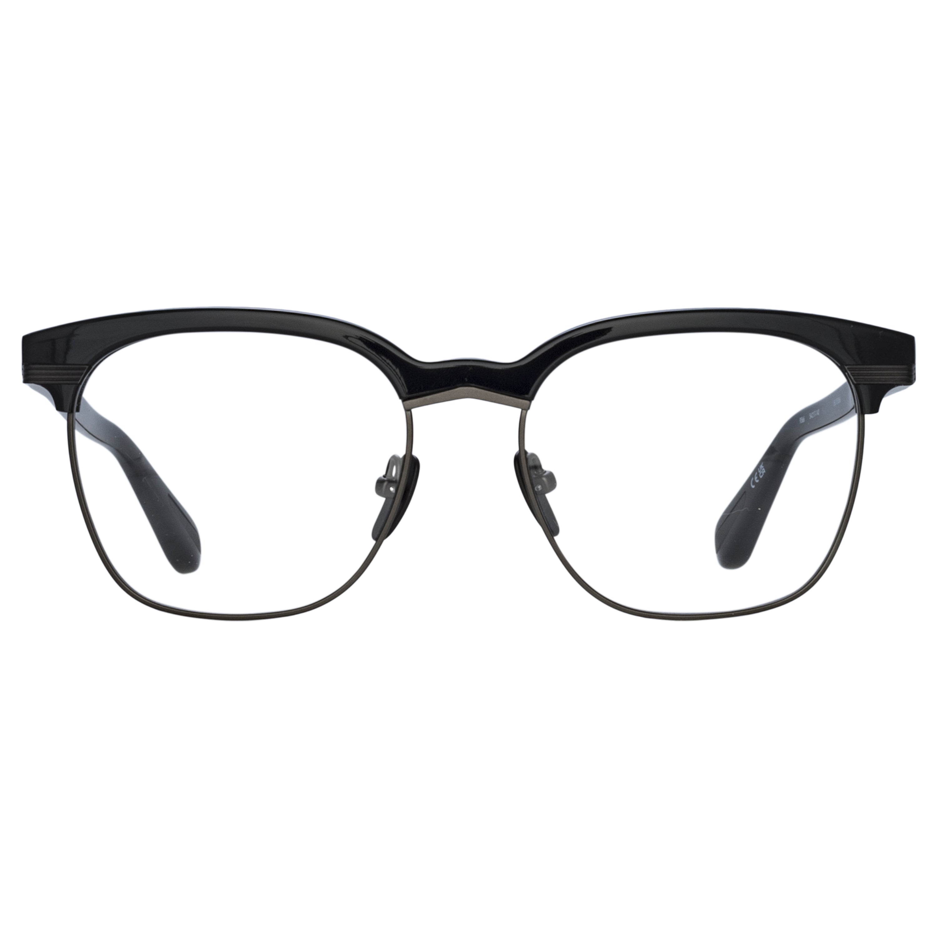 Darin Optical in Black and Matt Nickel