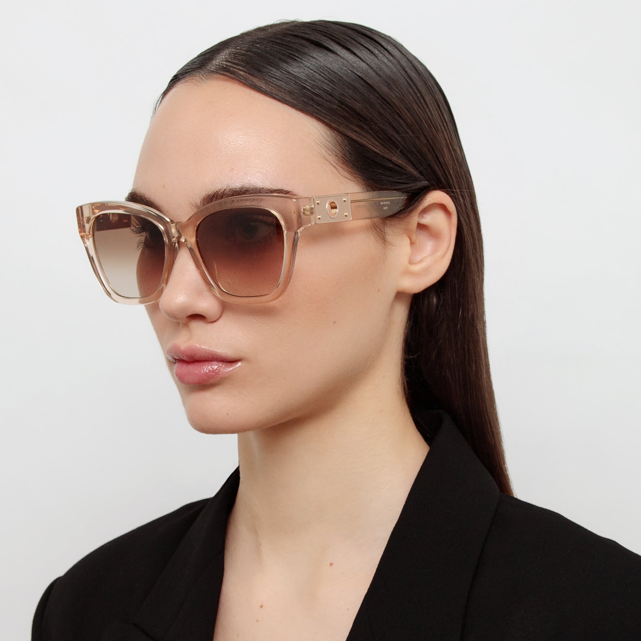 Tamara Cat Eye Sunglasses in Ash