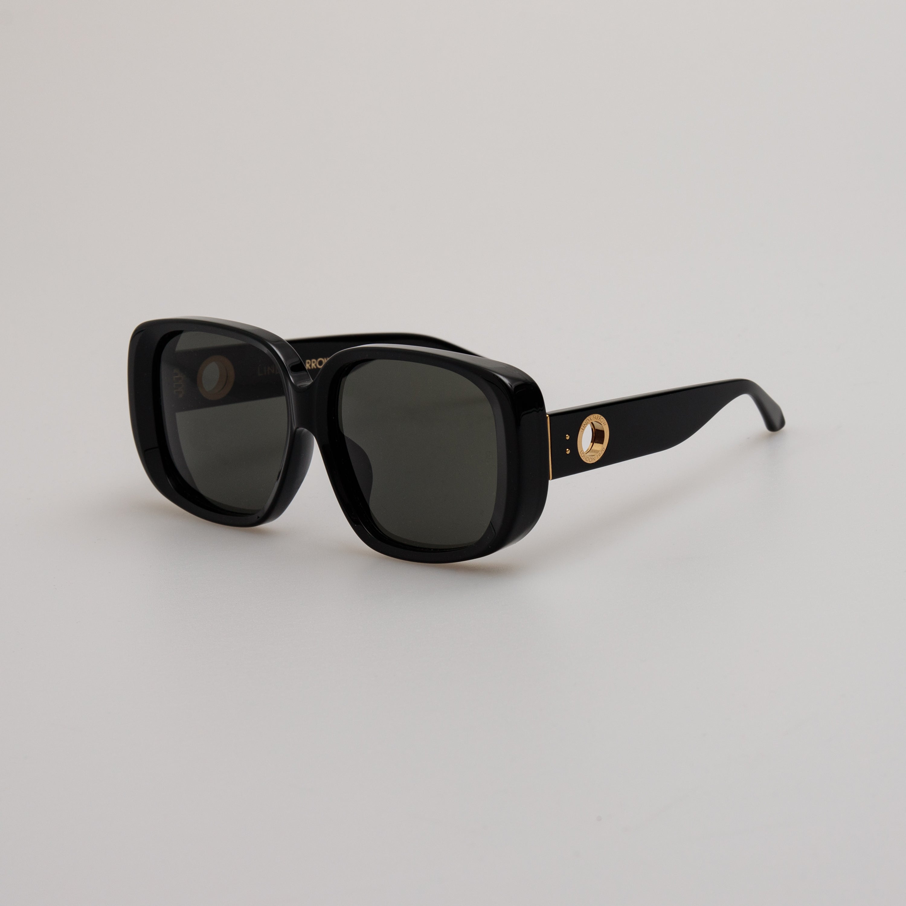 Astrid Oversized Sunglasses in Black