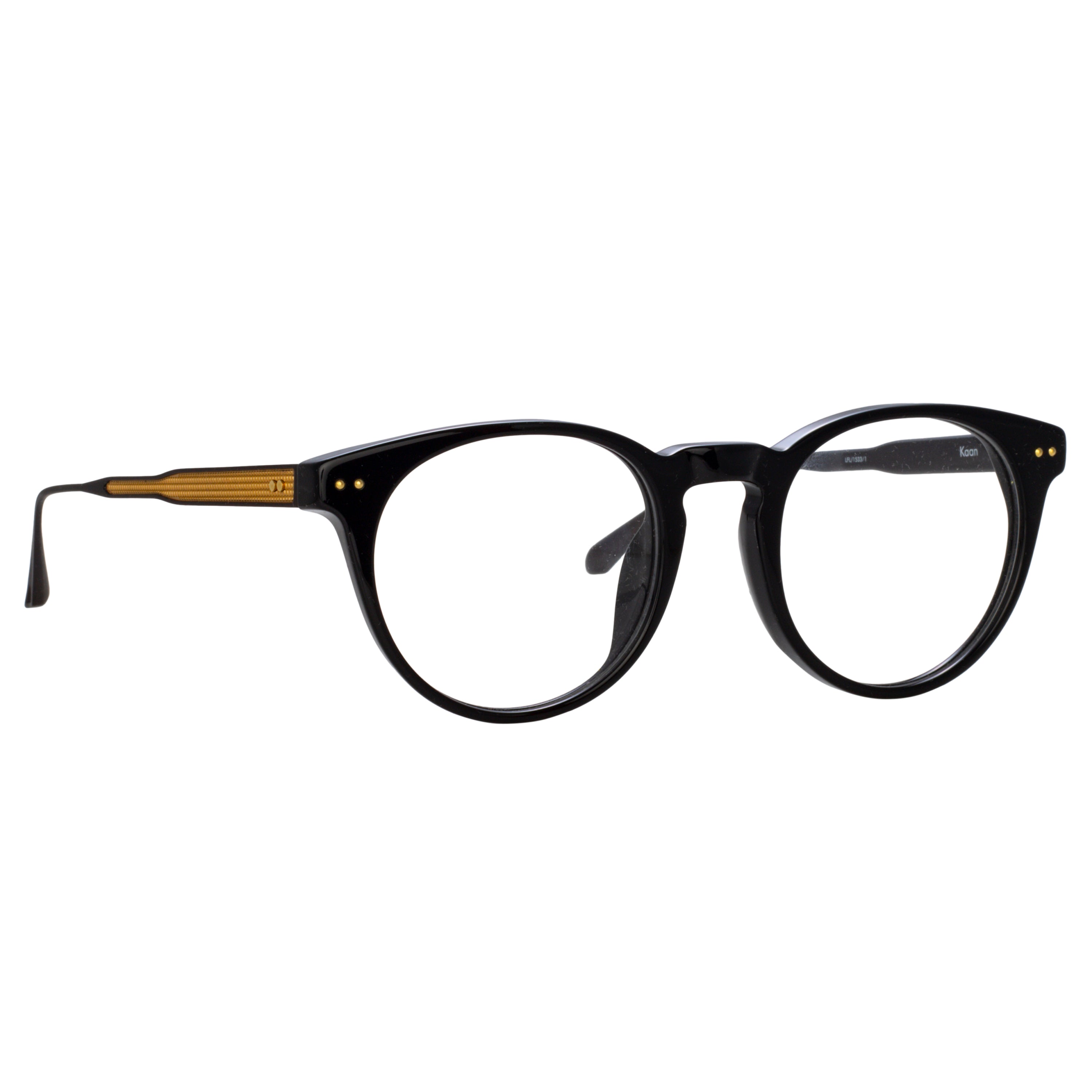 Kaan Oval Optical Frame in Black