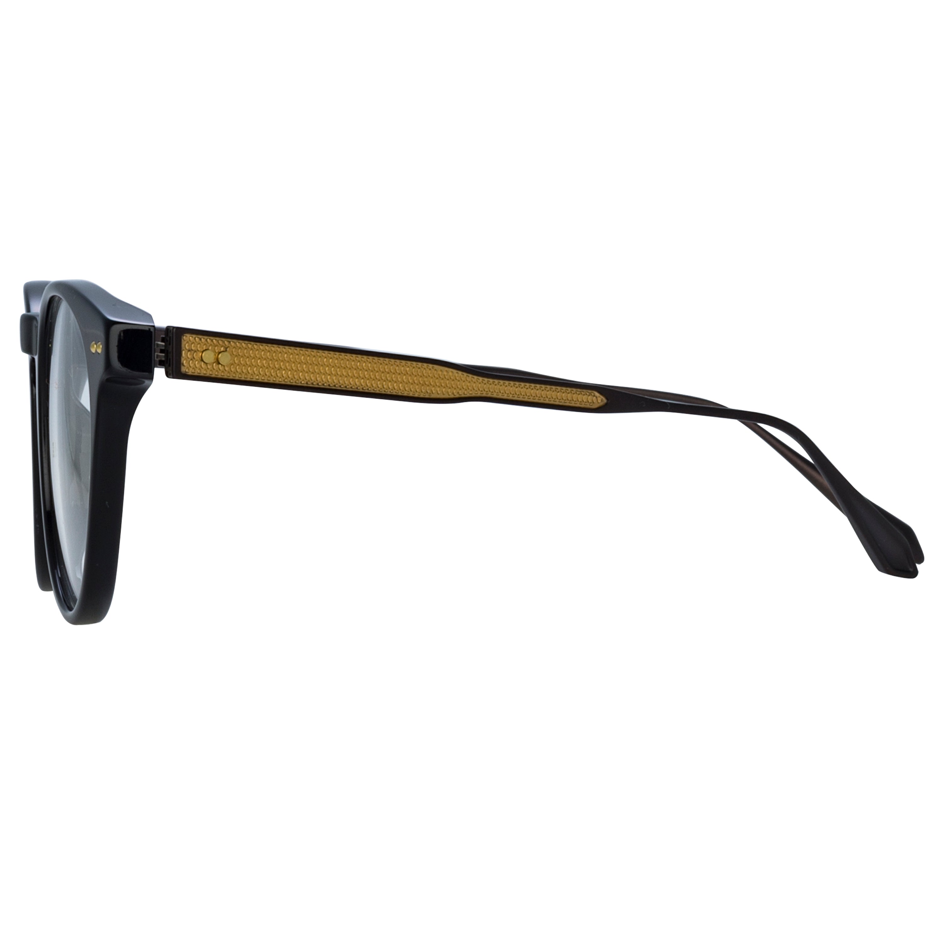 Kaan Oval Optical Frame in Black