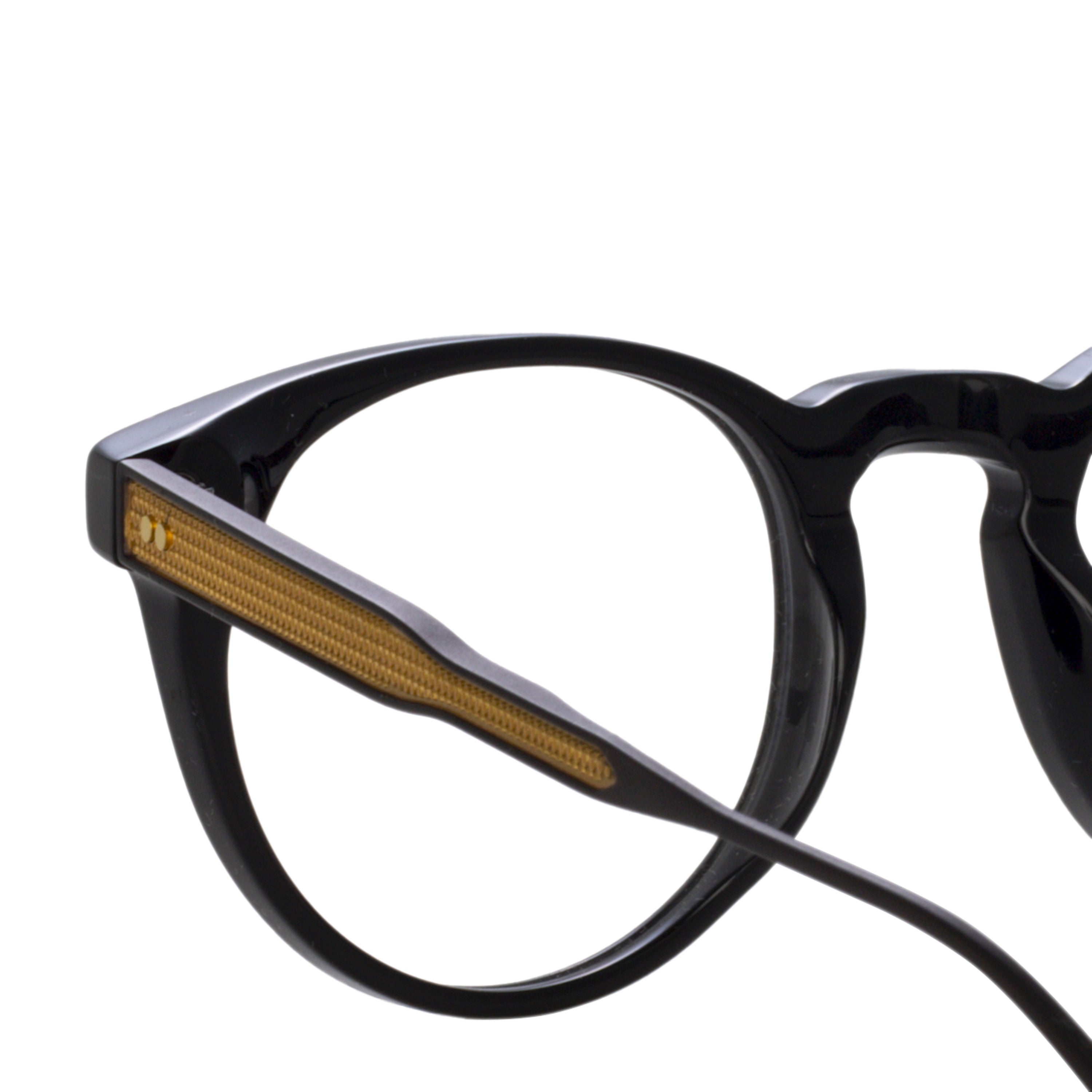 Kaan Oval Optical Frame in Black