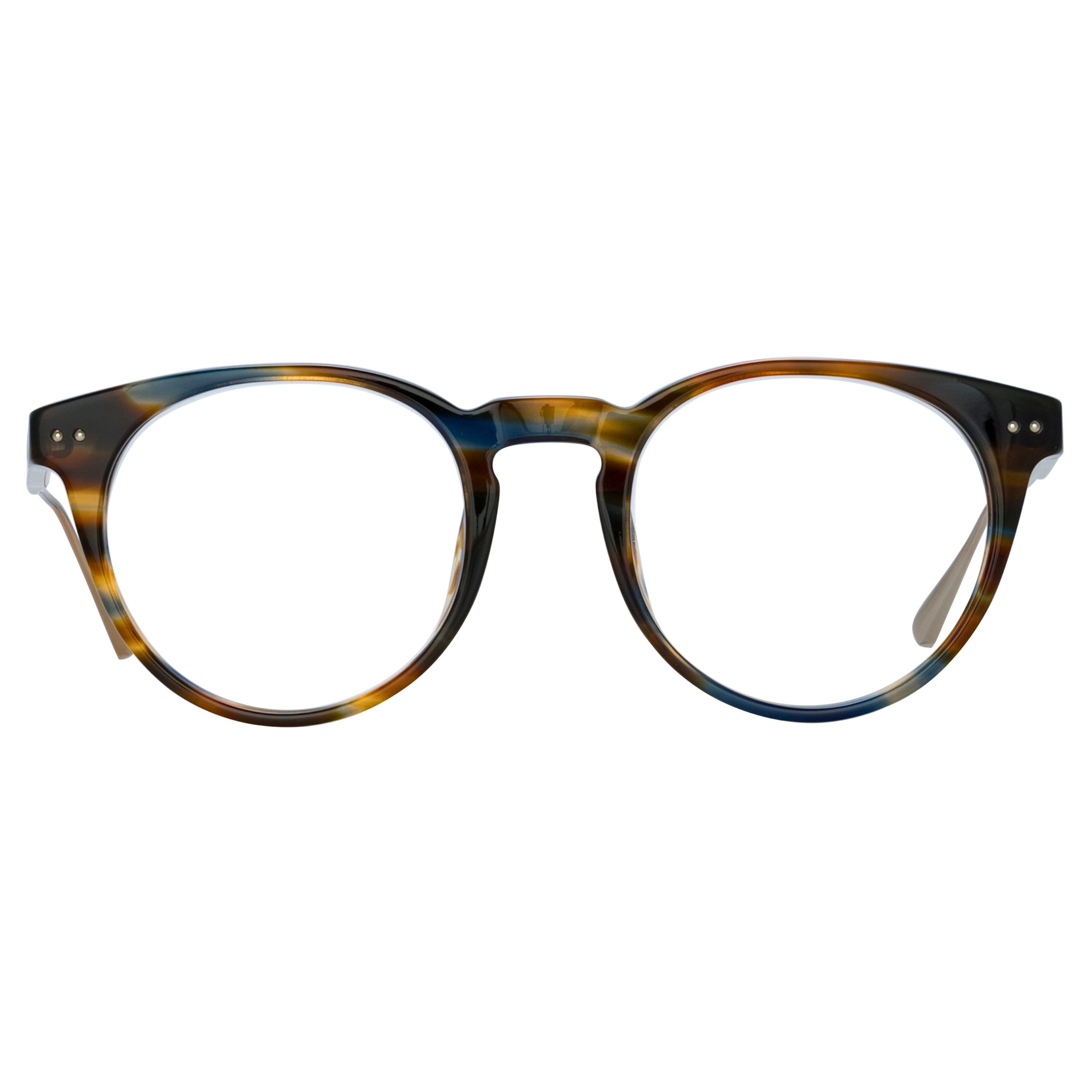 Kaan Oval Optical Frame in Earth Horn