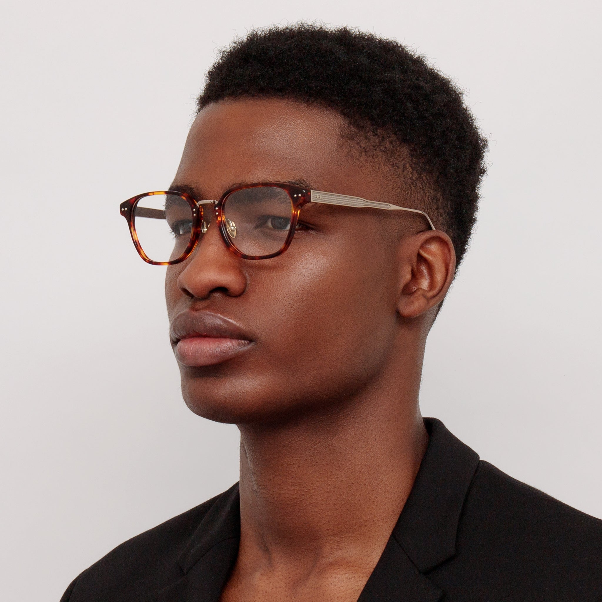 Jeffrey Optical Frame in Dark Tortoiseshell