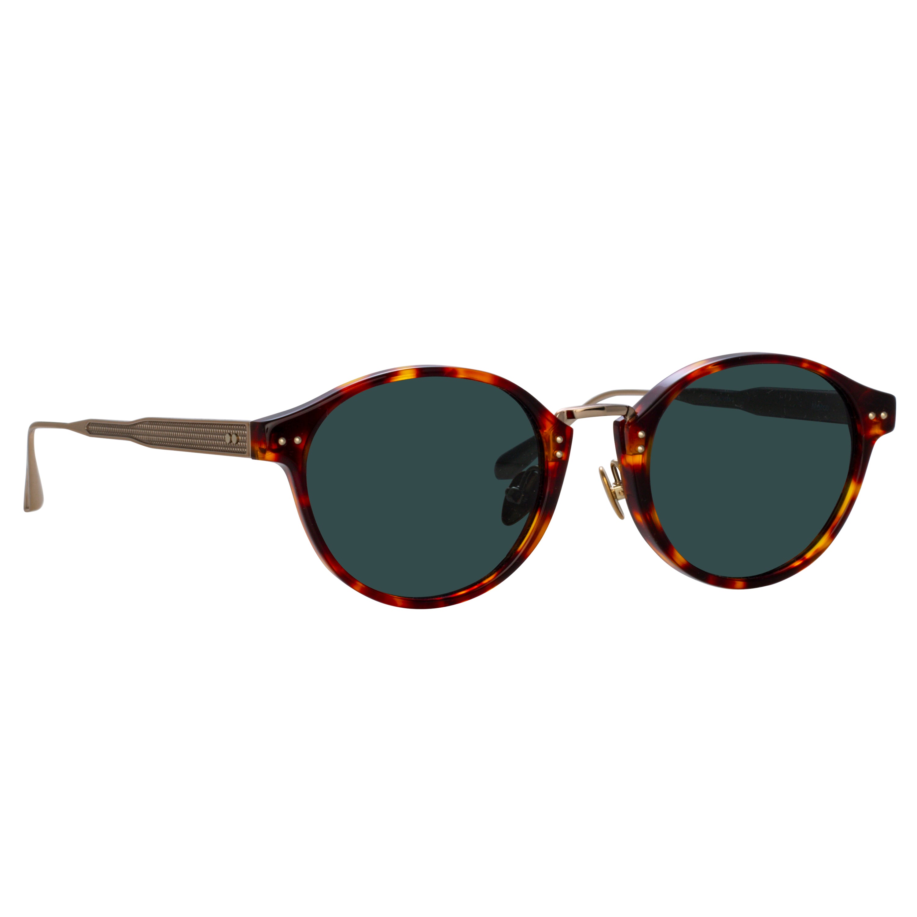 Marco Oval Sunglasses in Dark Tortoiseshell