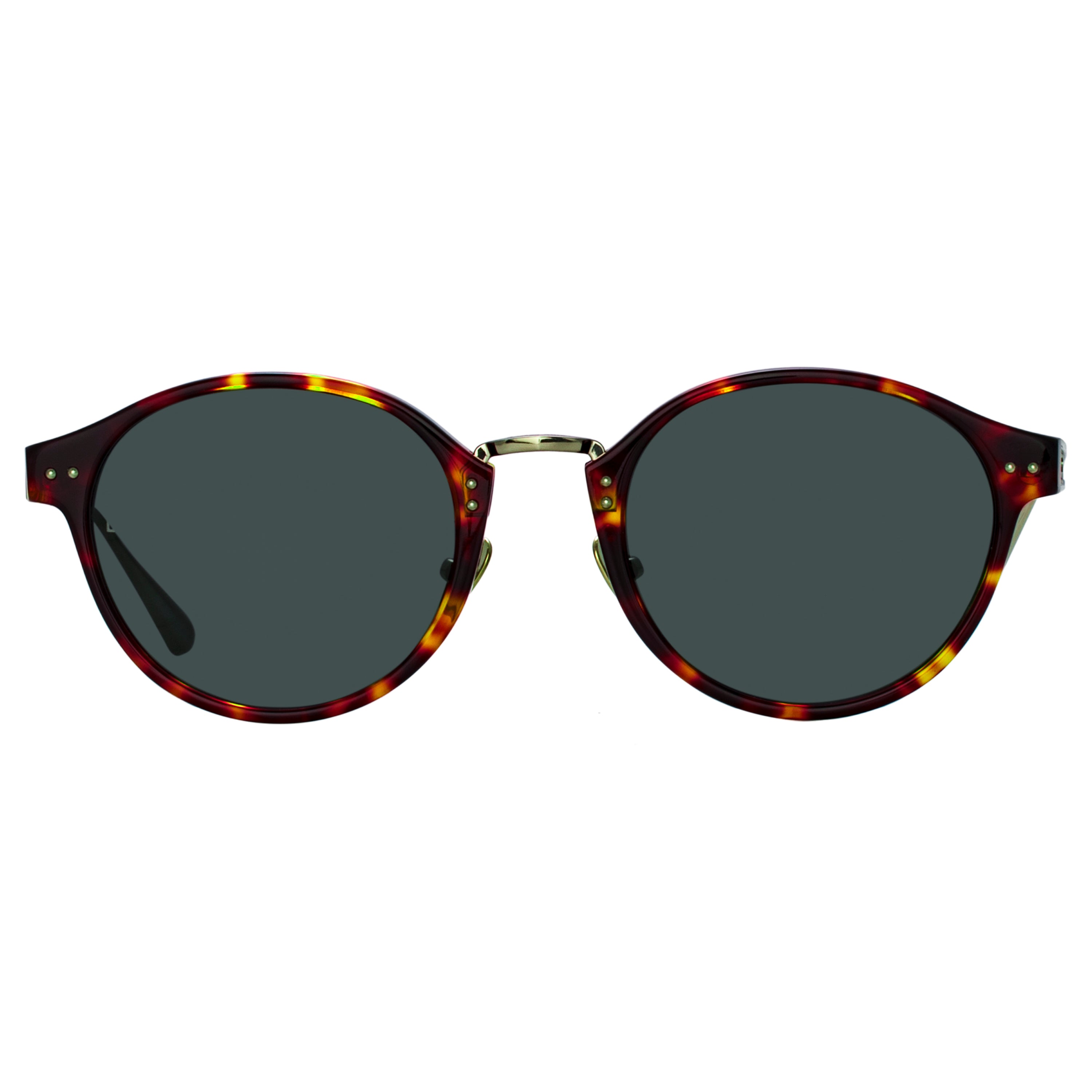 Marco Oval Sunglasses in Dark Tortoiseshell