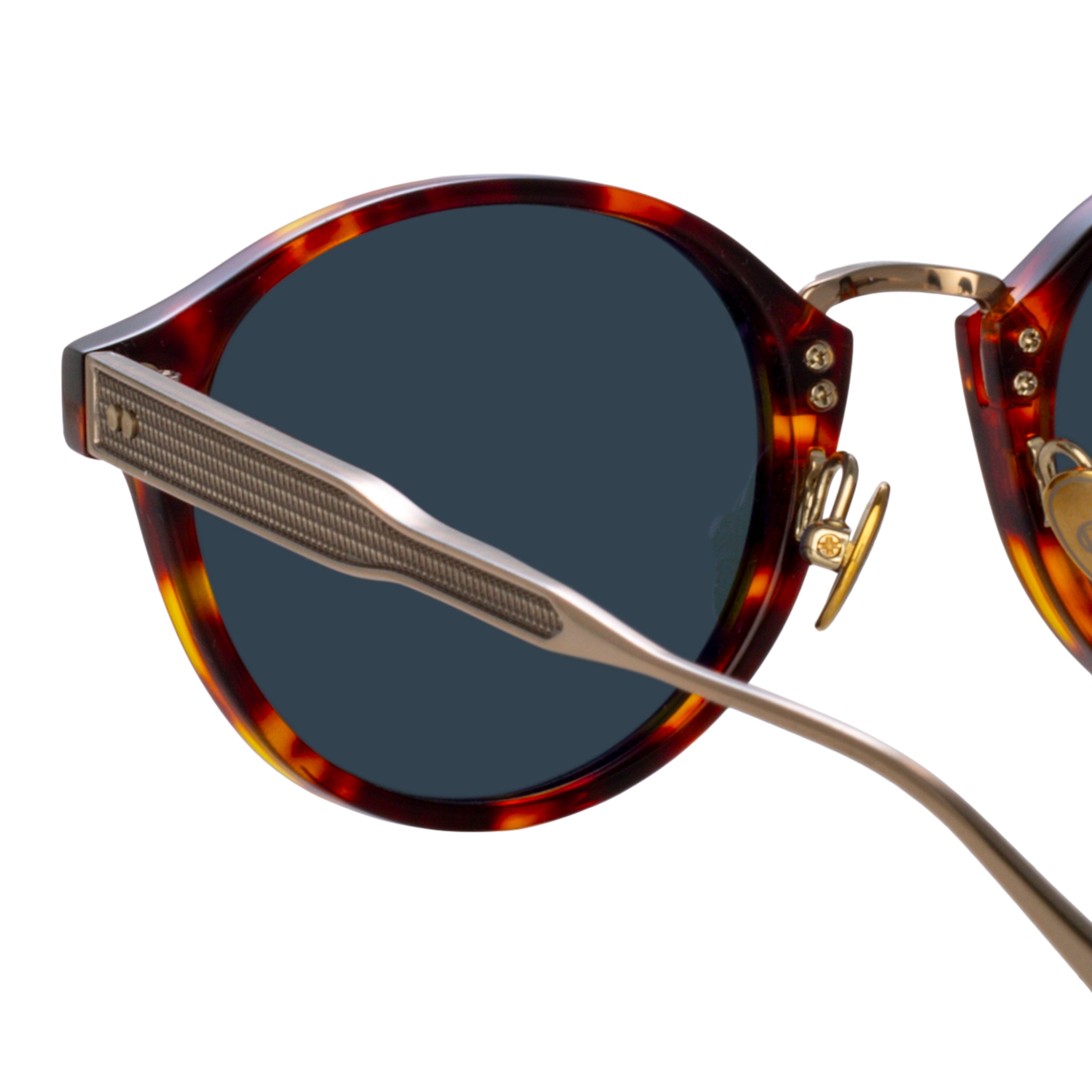 Marco Oval Sunglasses in Dark Tortoiseshell