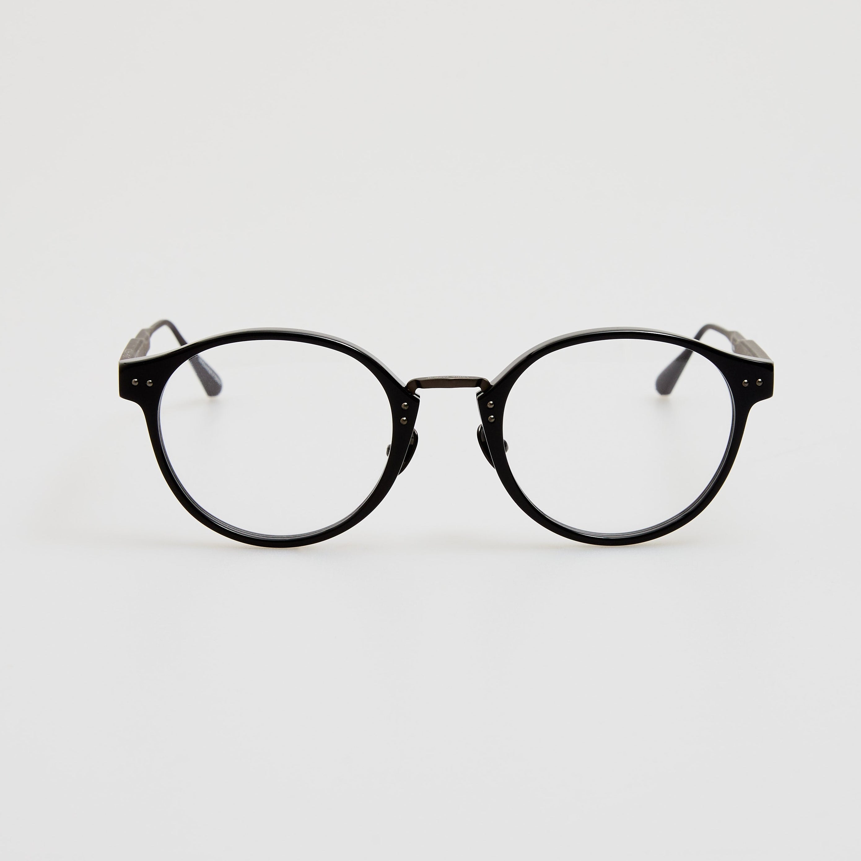 Marco Oval Optical Frame in Black Matt Nickel
