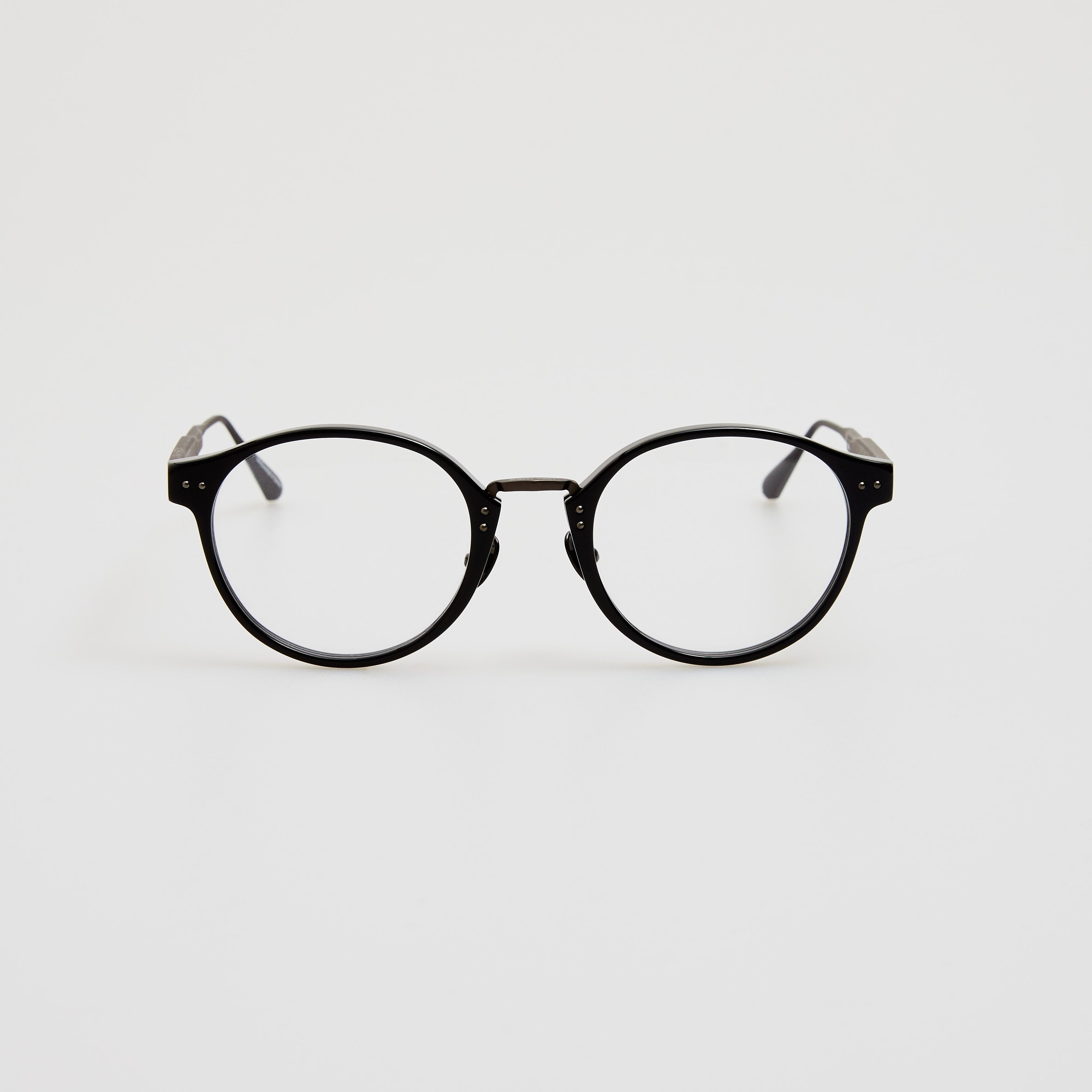 Marco Oval Optical Frame in Black Matt Nickel